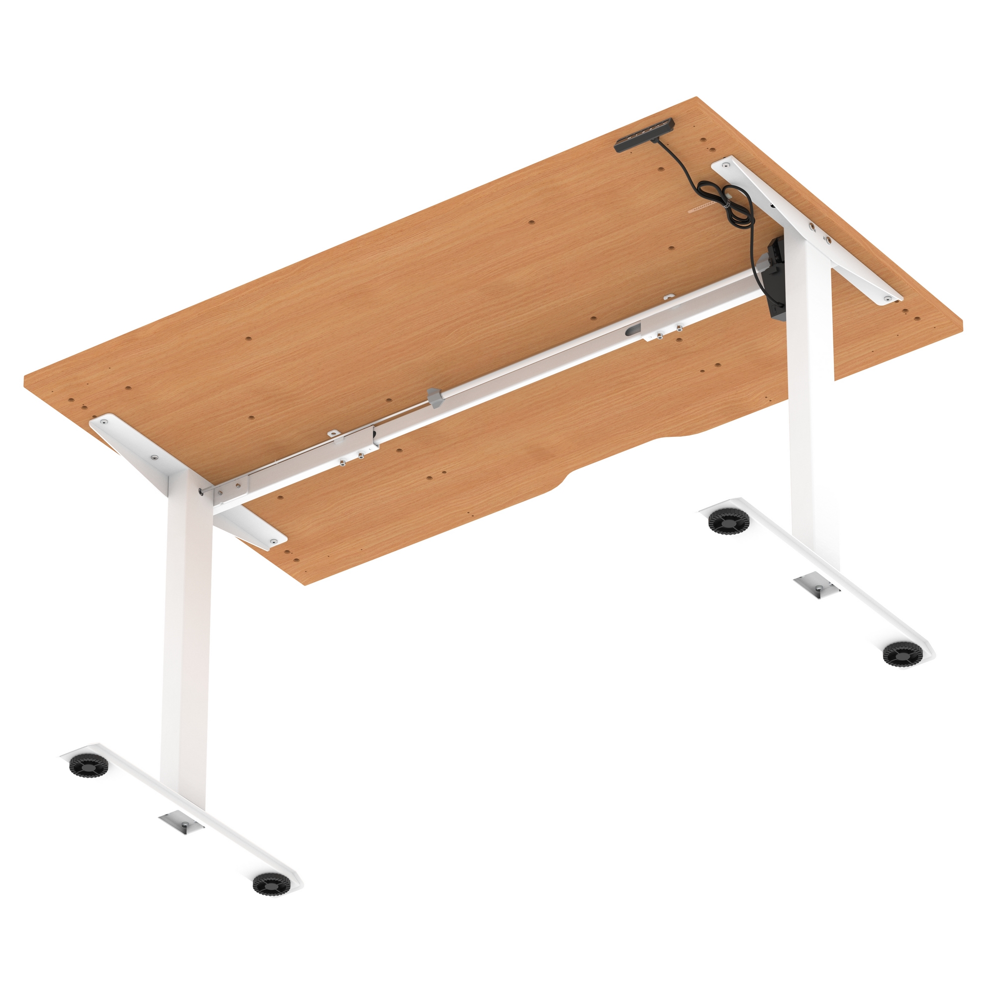 Beech / White Frame