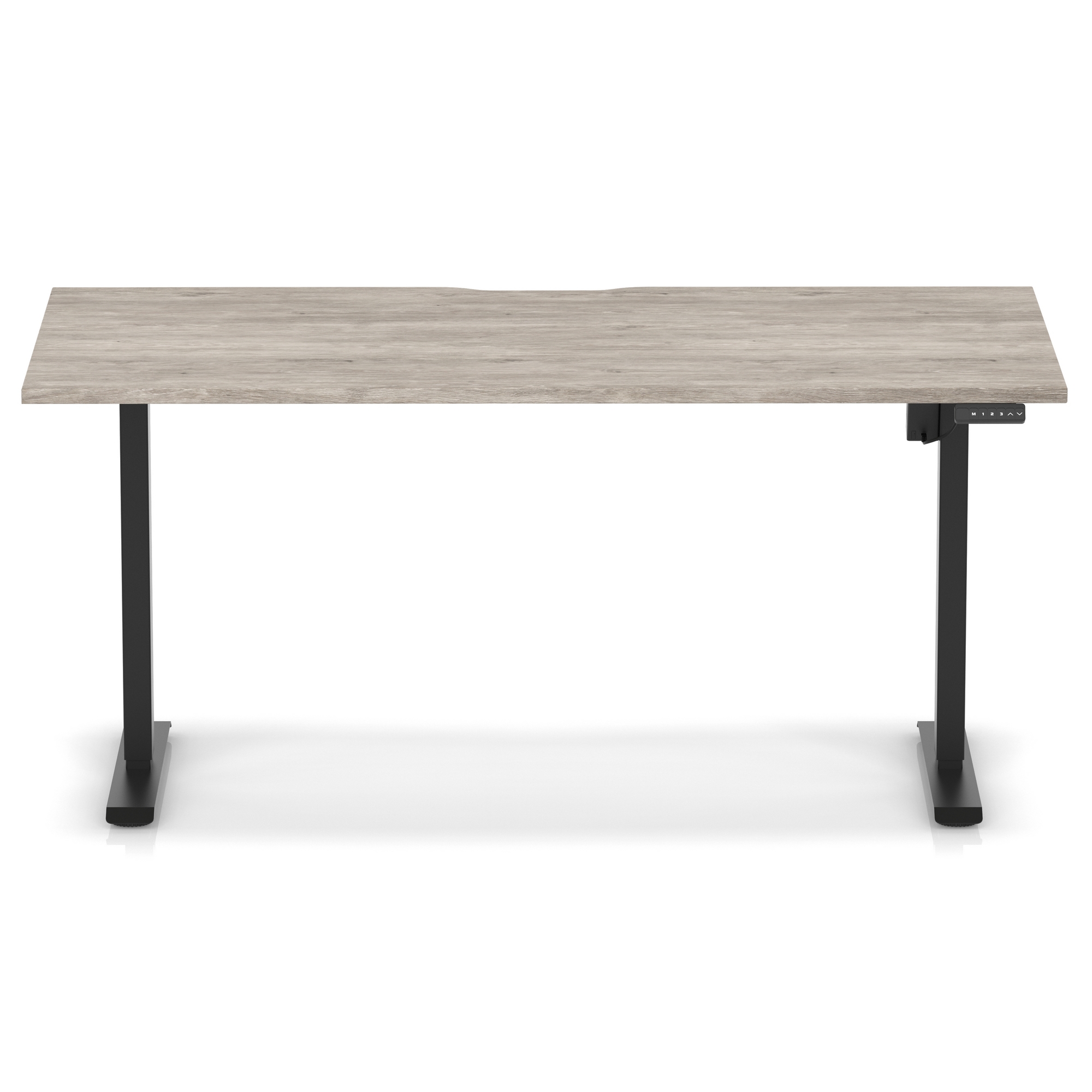 Grey Oak / Black Frame