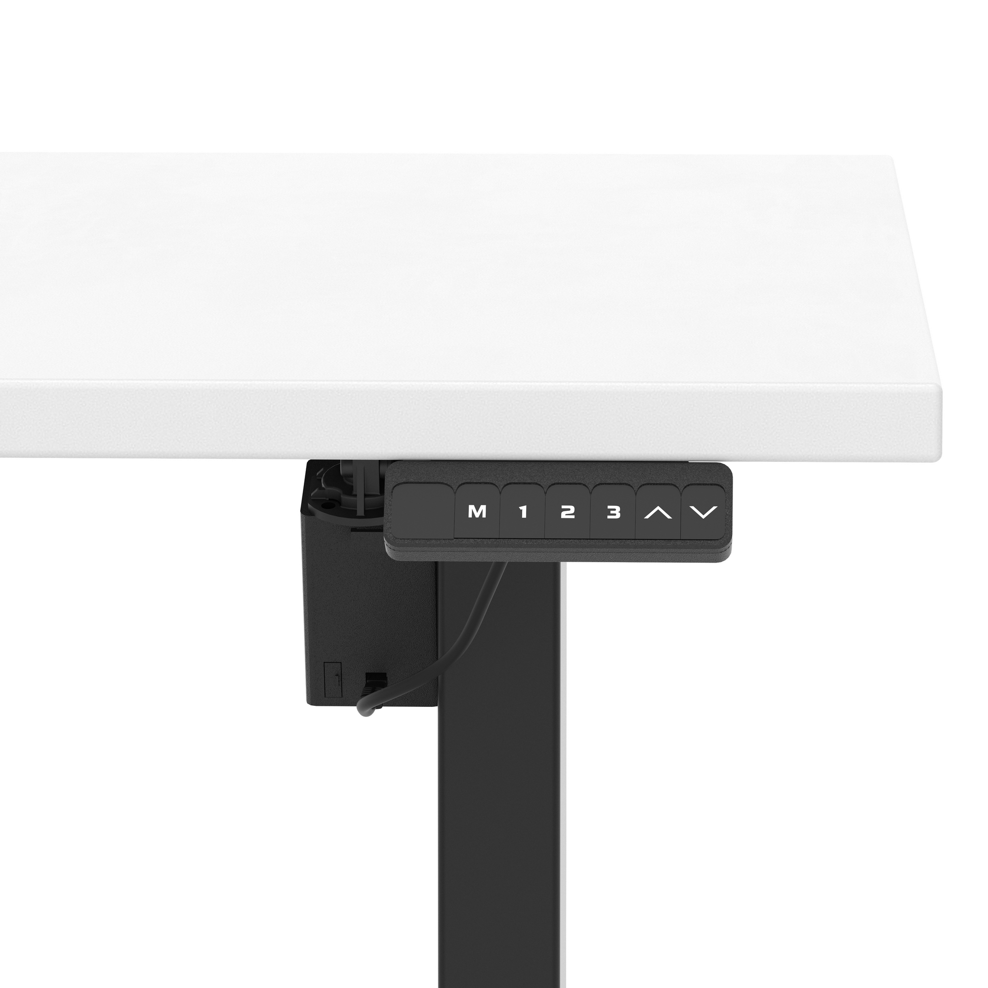 White / Black Frame
