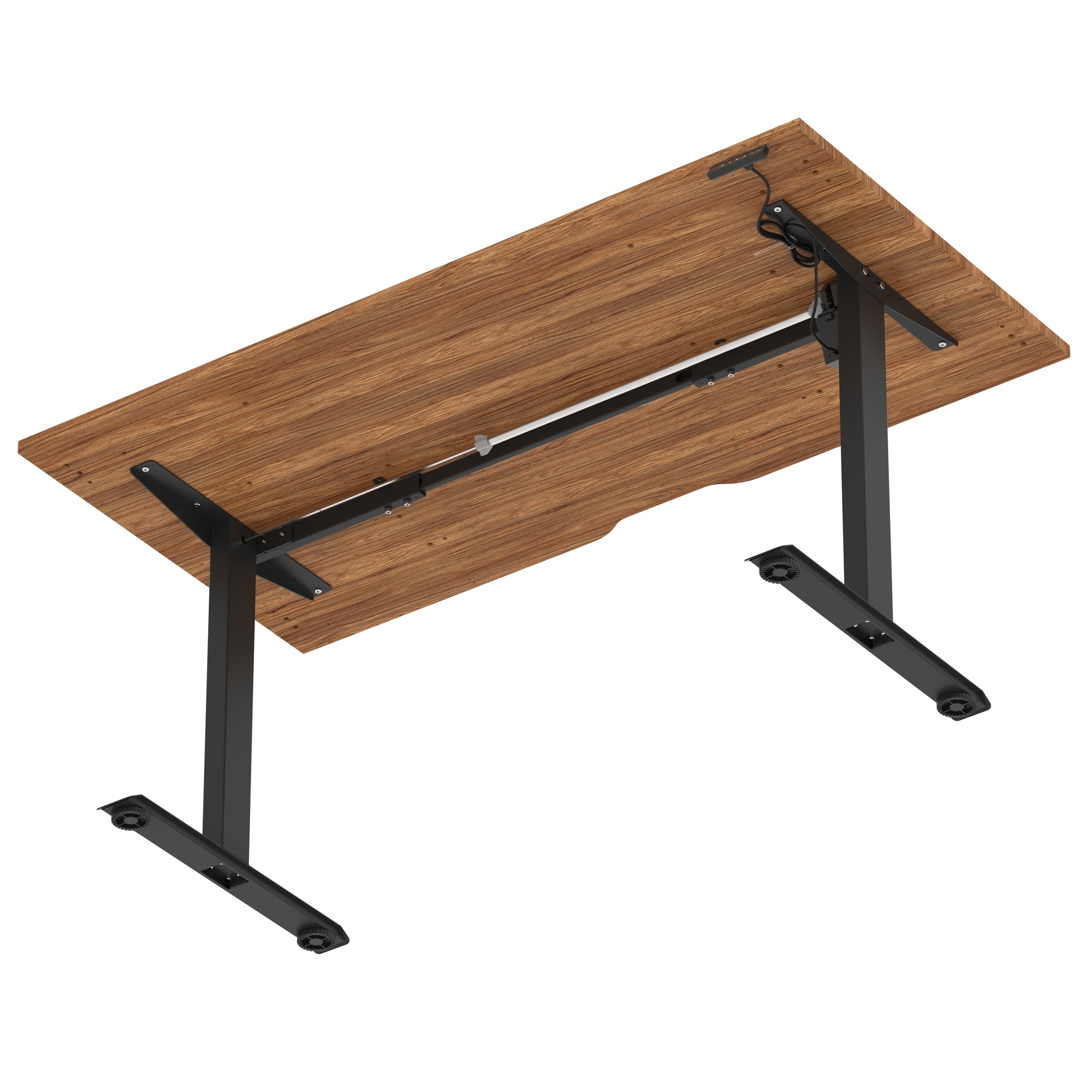 Walnut / Black Frame
