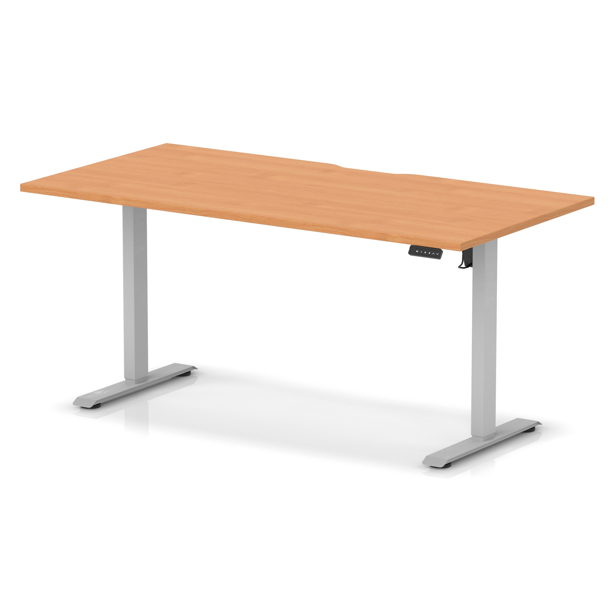 Beech / Silver Frame