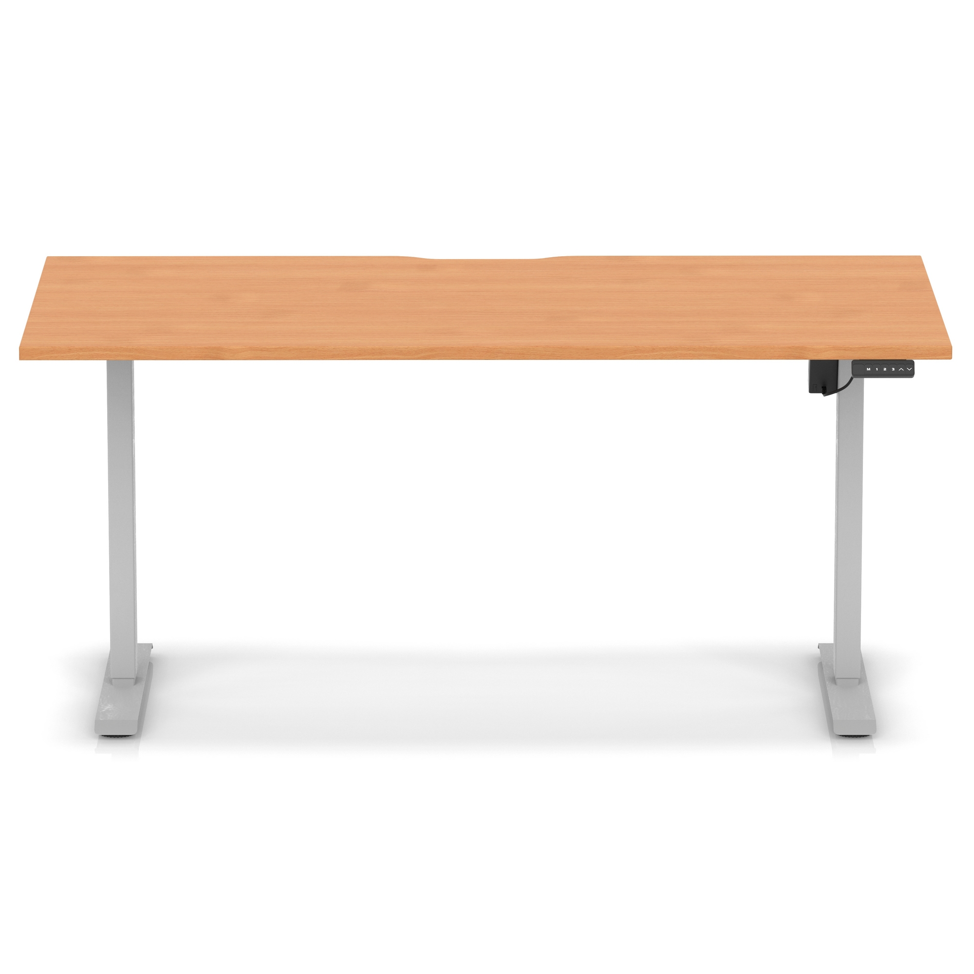 Beech / Silver Frame
