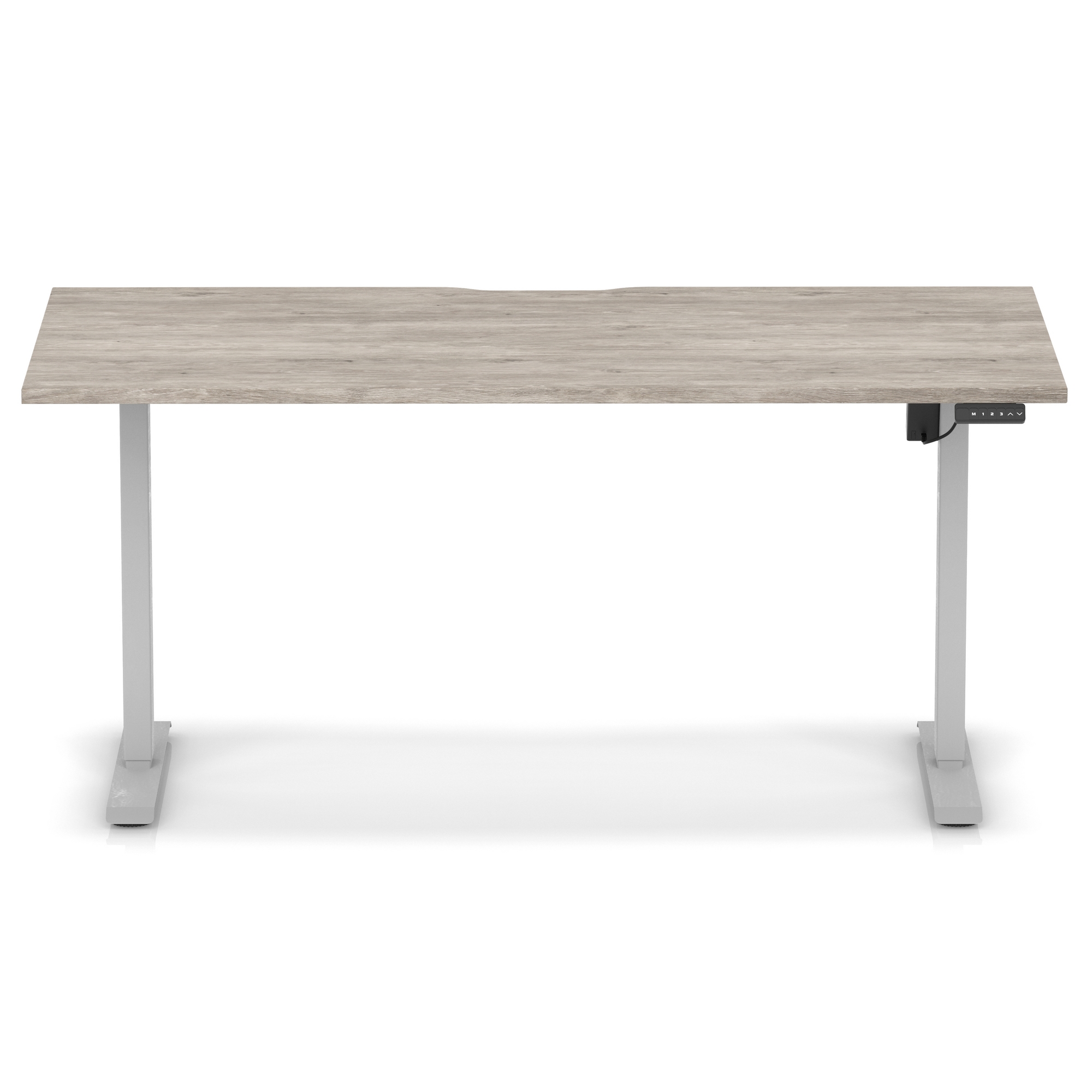 Grey Oak / Silver Frame