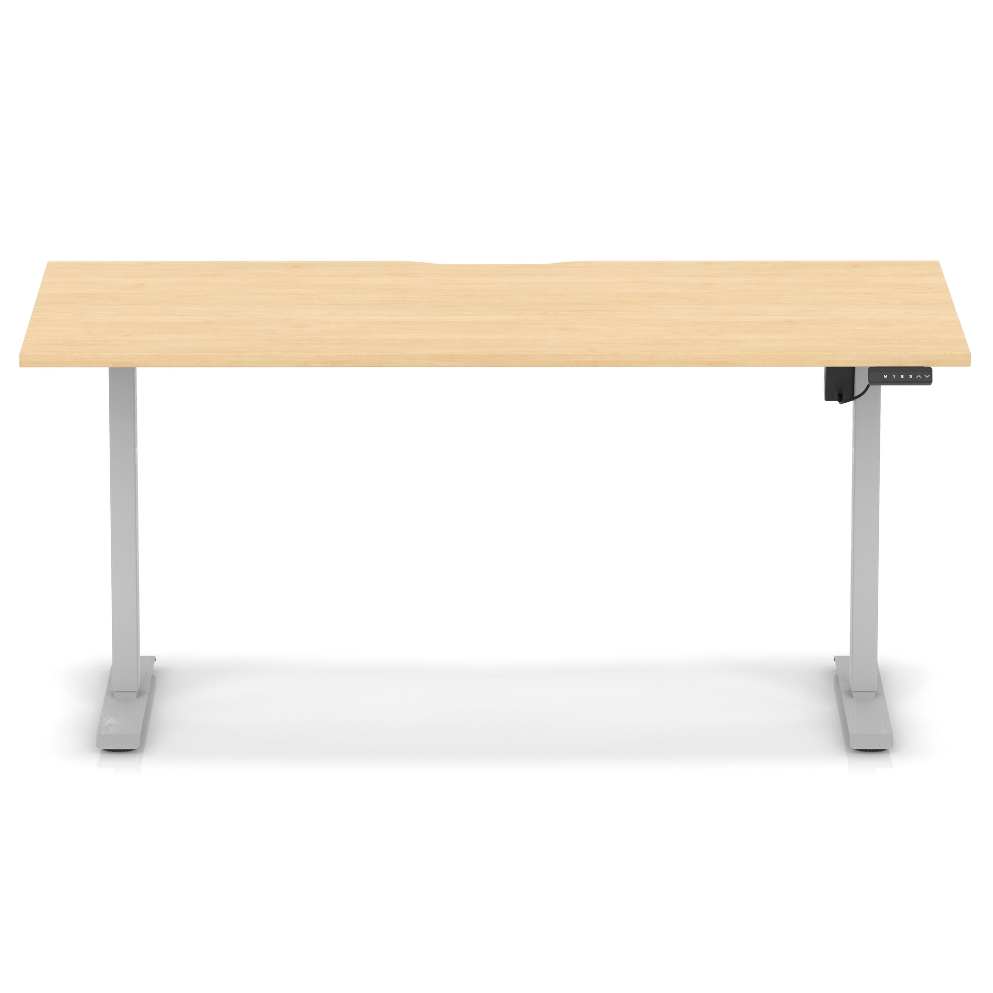 Maple / Silver Frame