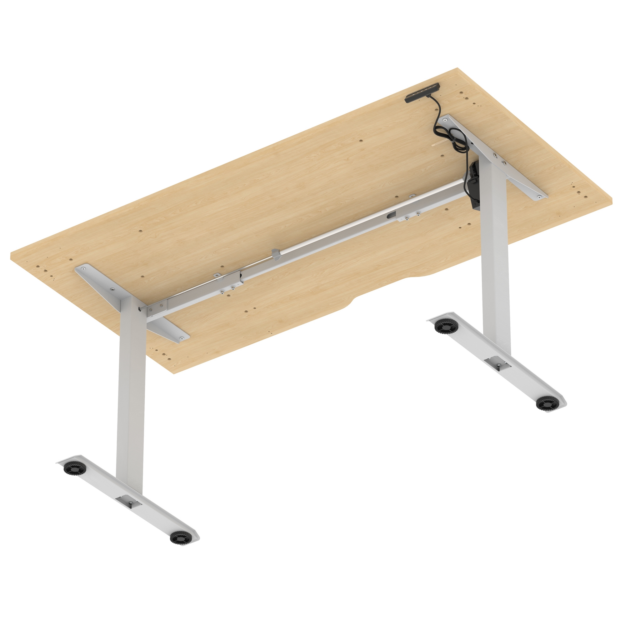 Maple / Silver Frame