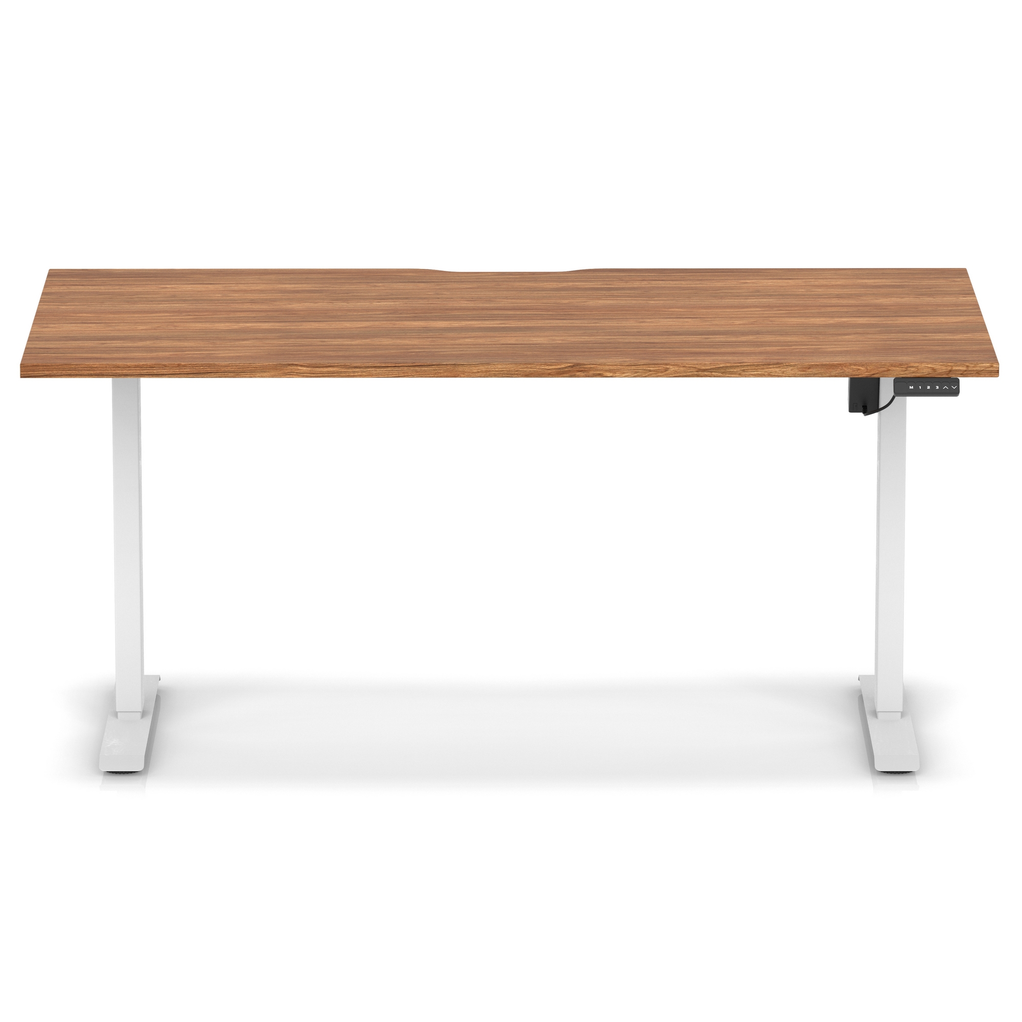 Walnut / White Frame