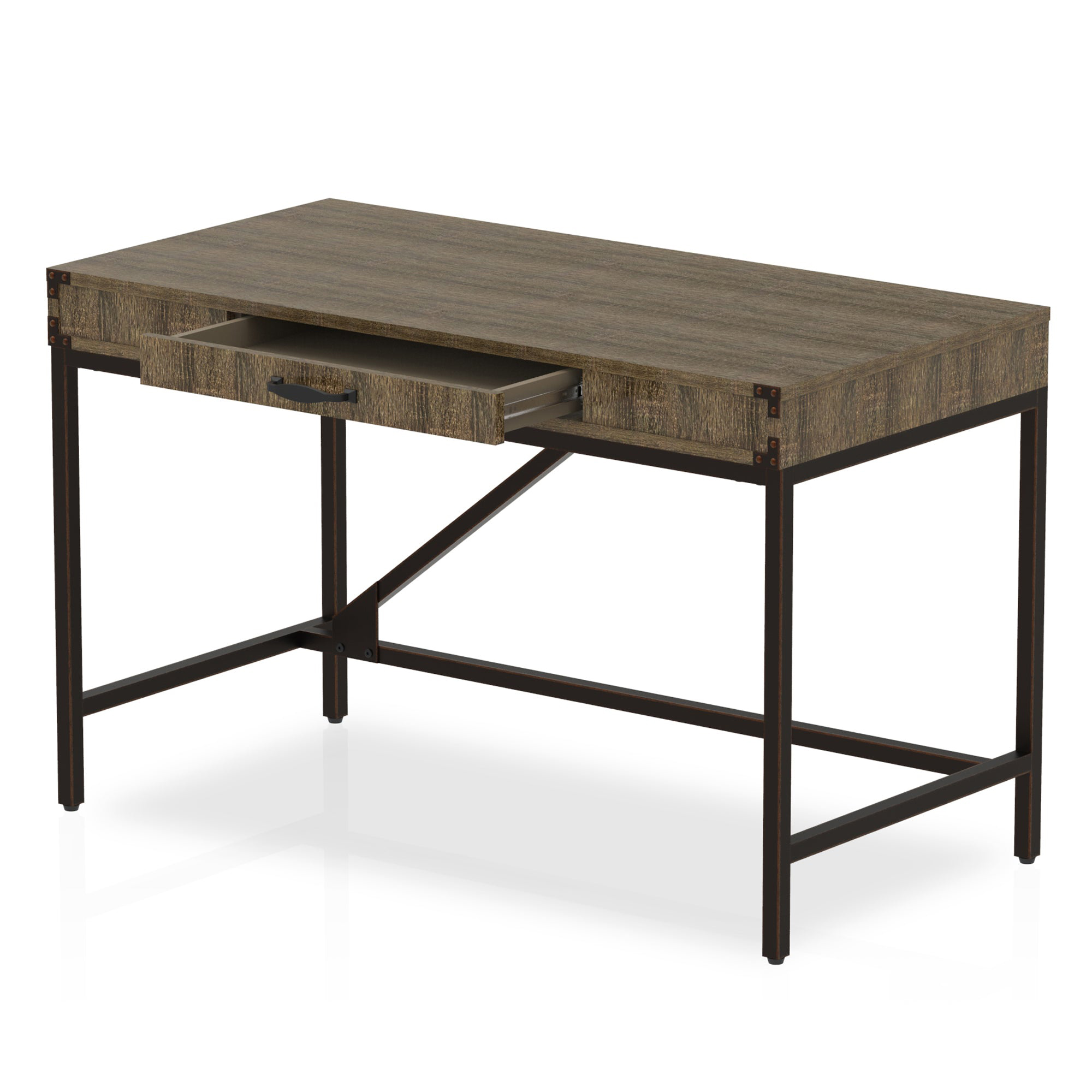 Oak / Gunmetal Grey Frame (2)
