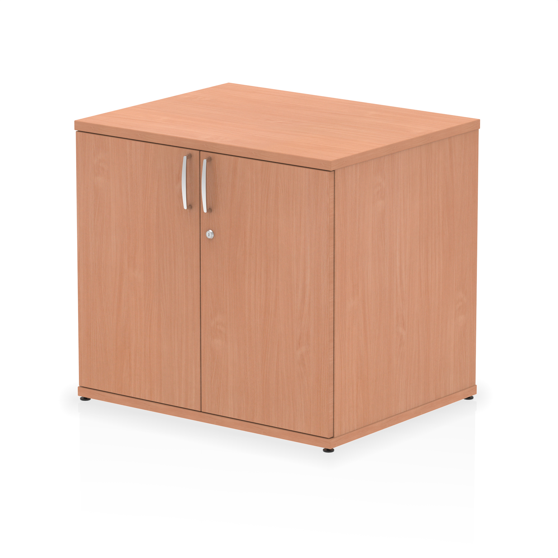 Impulse Desk High Cupboard — Beech