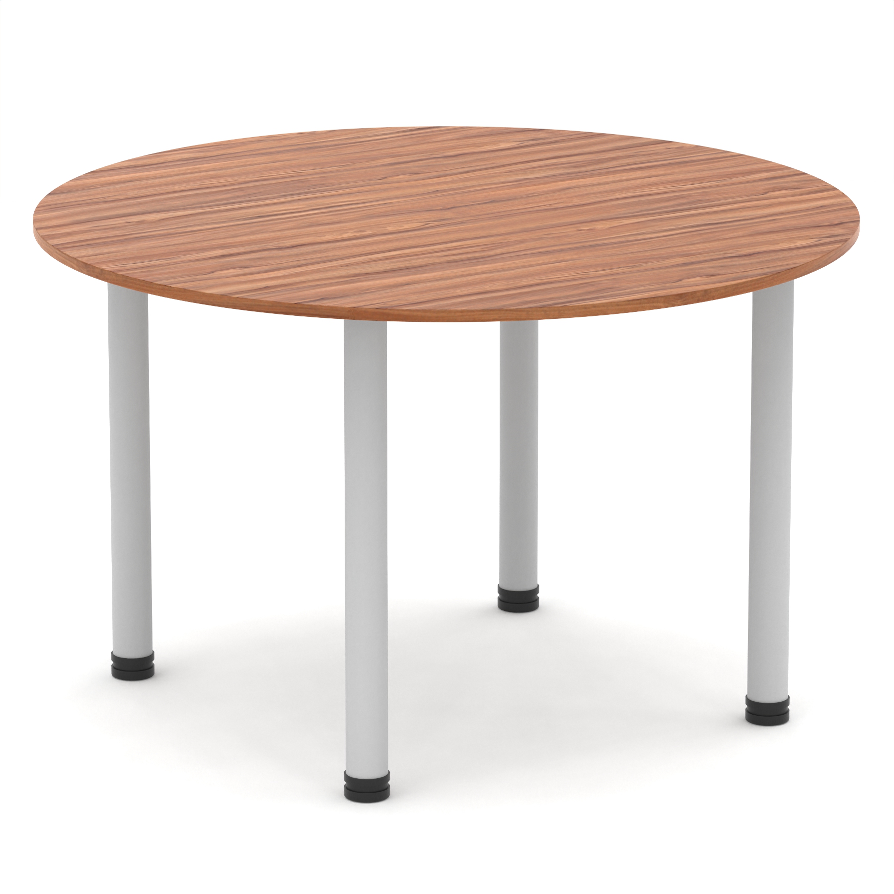 Walnut / Silver Frame