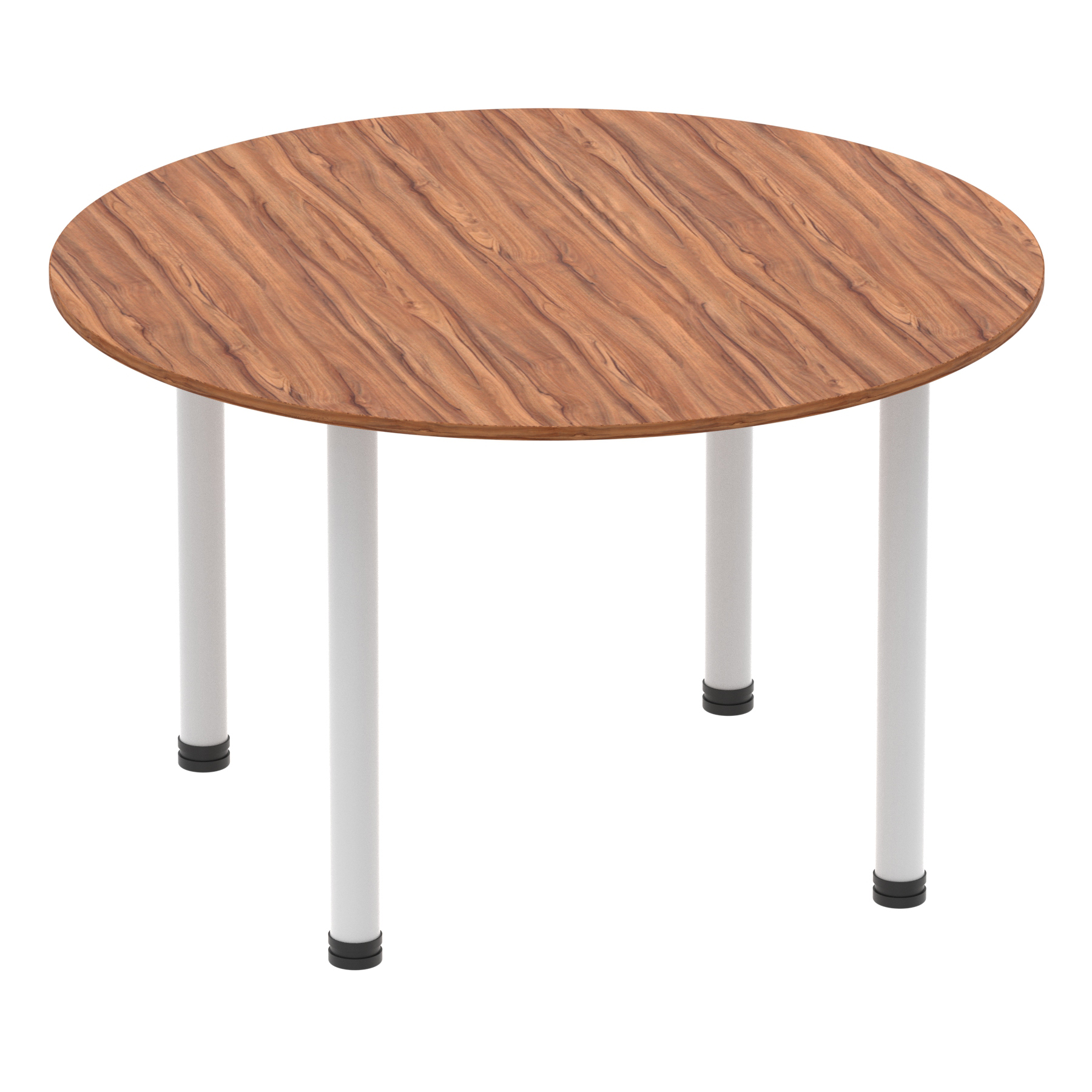 Walnut / Silver Frame