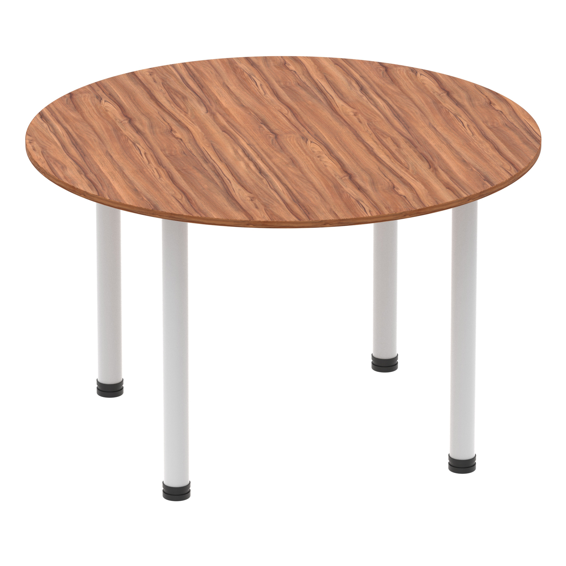 Walnut / Silver Frame