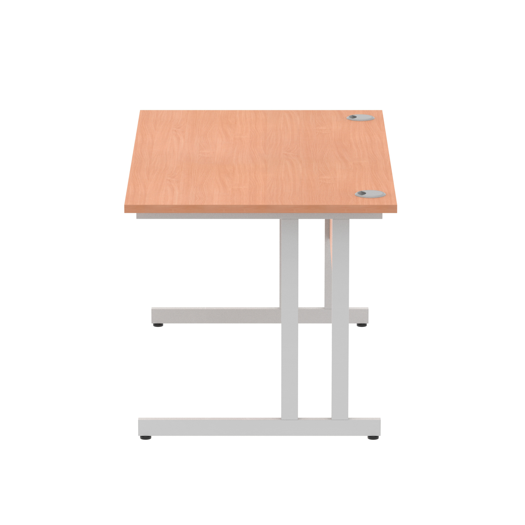 Beech / Silver Frame