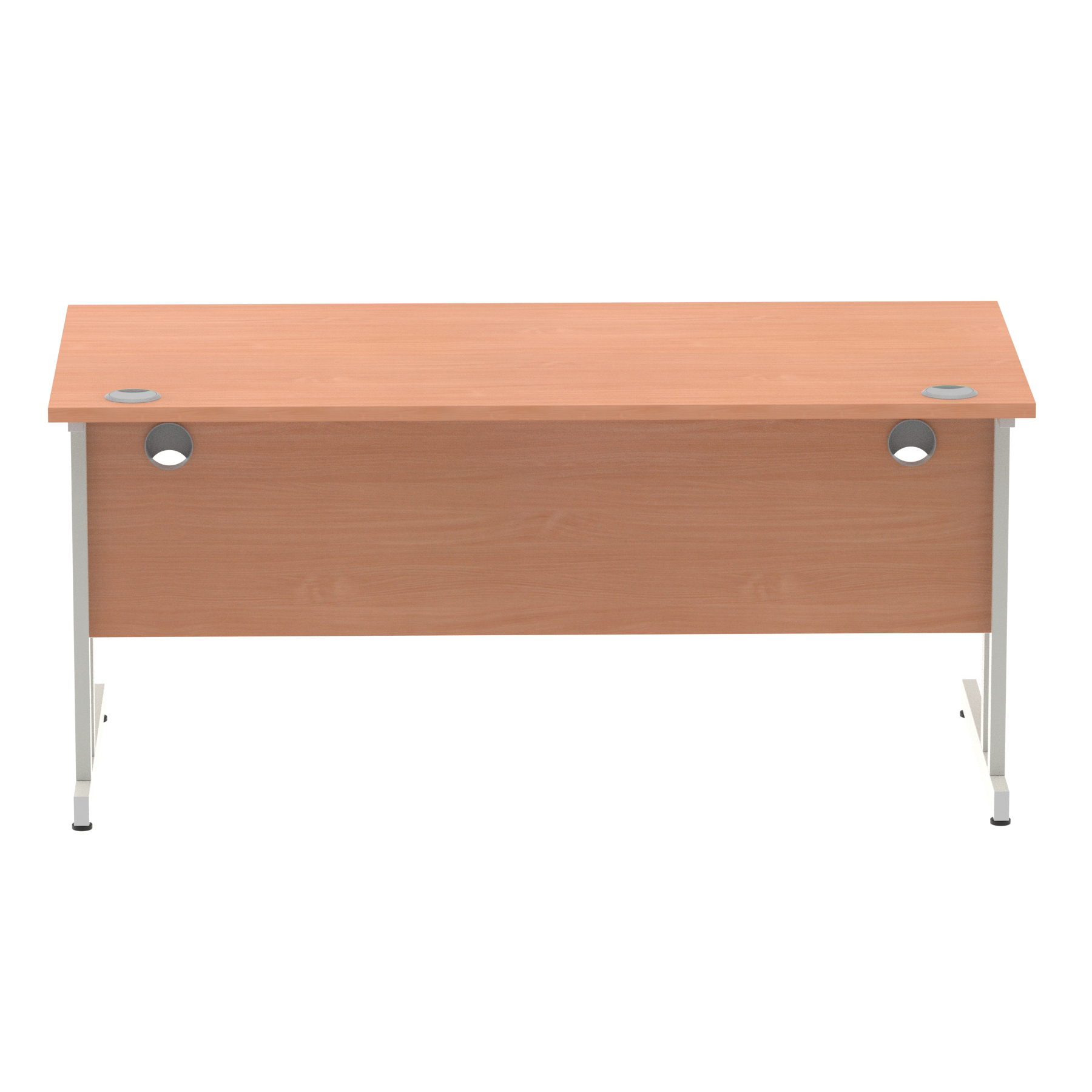 Beech / Silver Frame