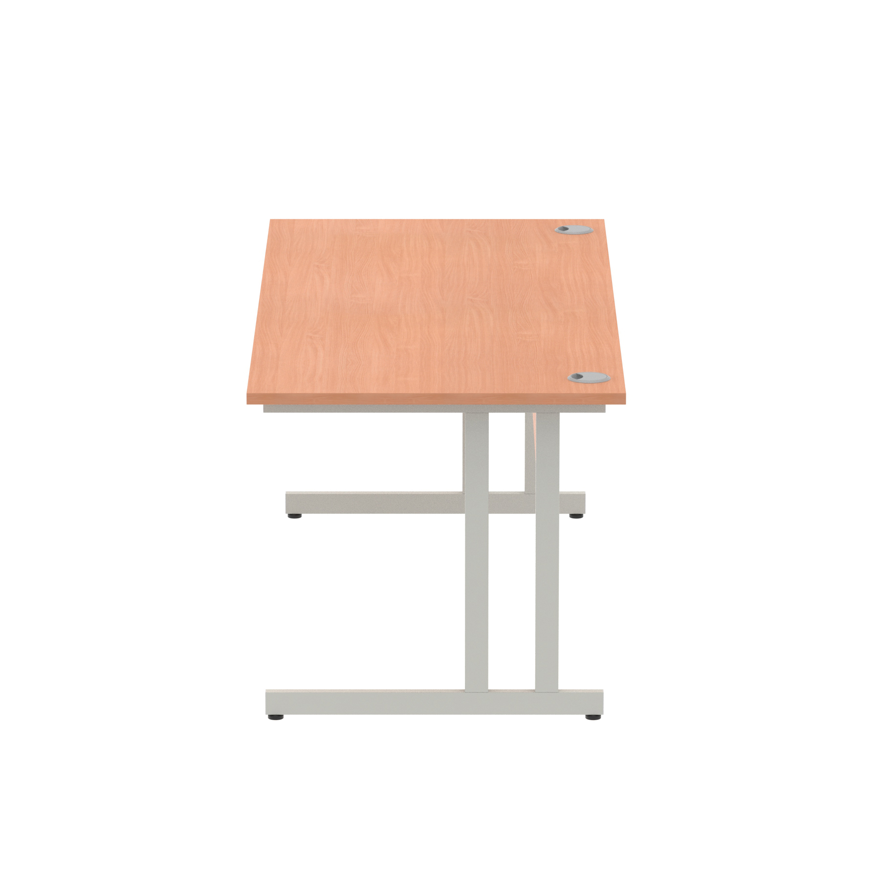 Beech / Silver Frame