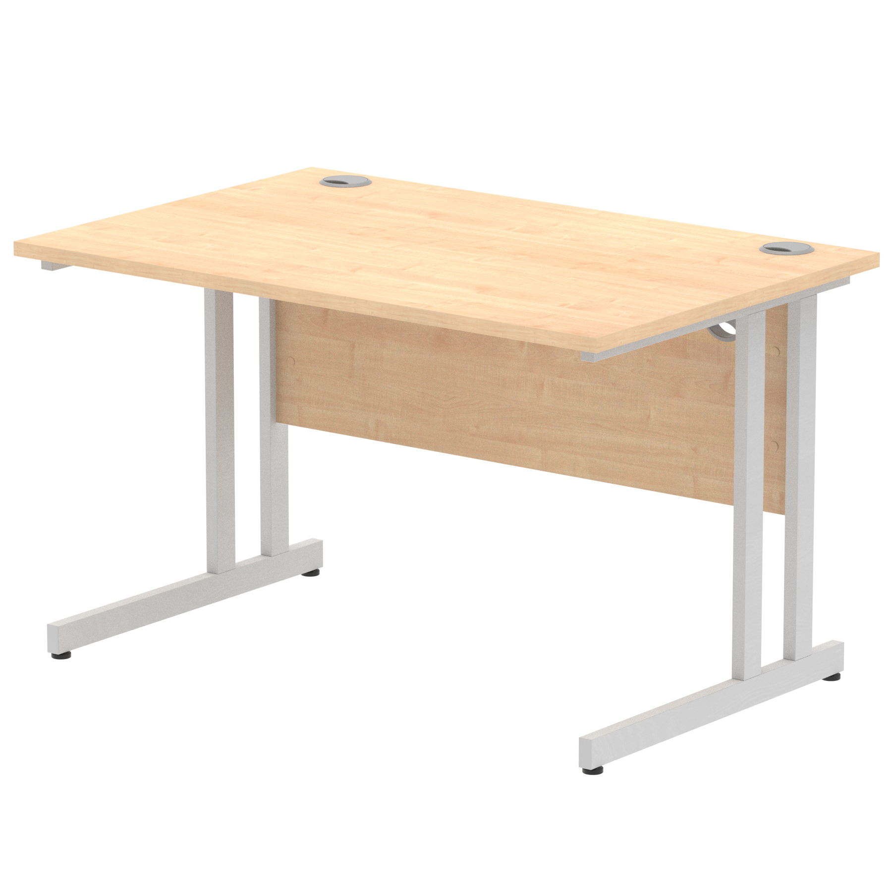 Maple / Silver Frame