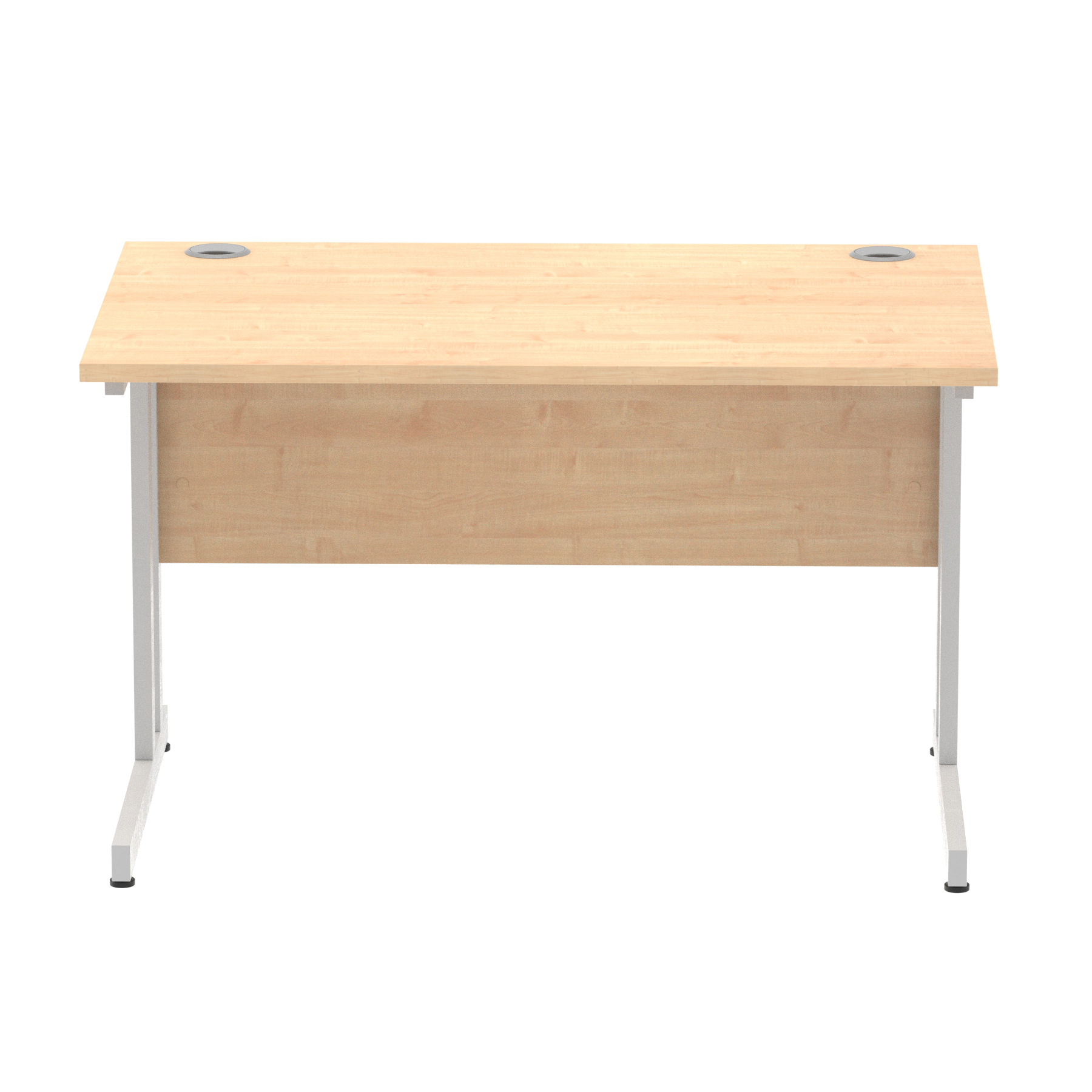 Maple / Silver Frame