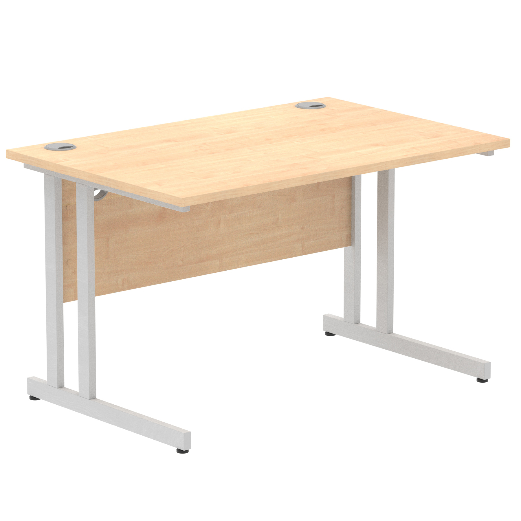 Maple / Silver Frame