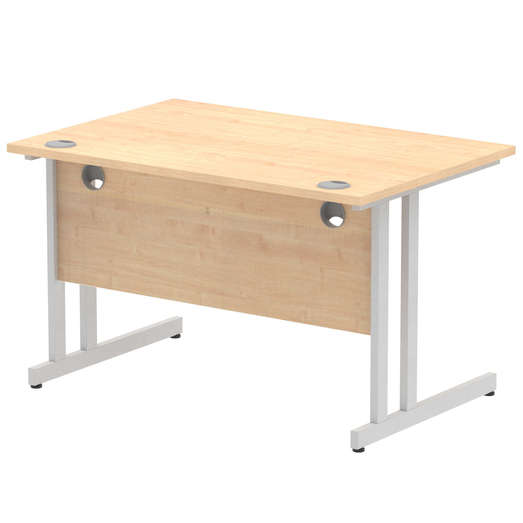 Maple / Silver Frame