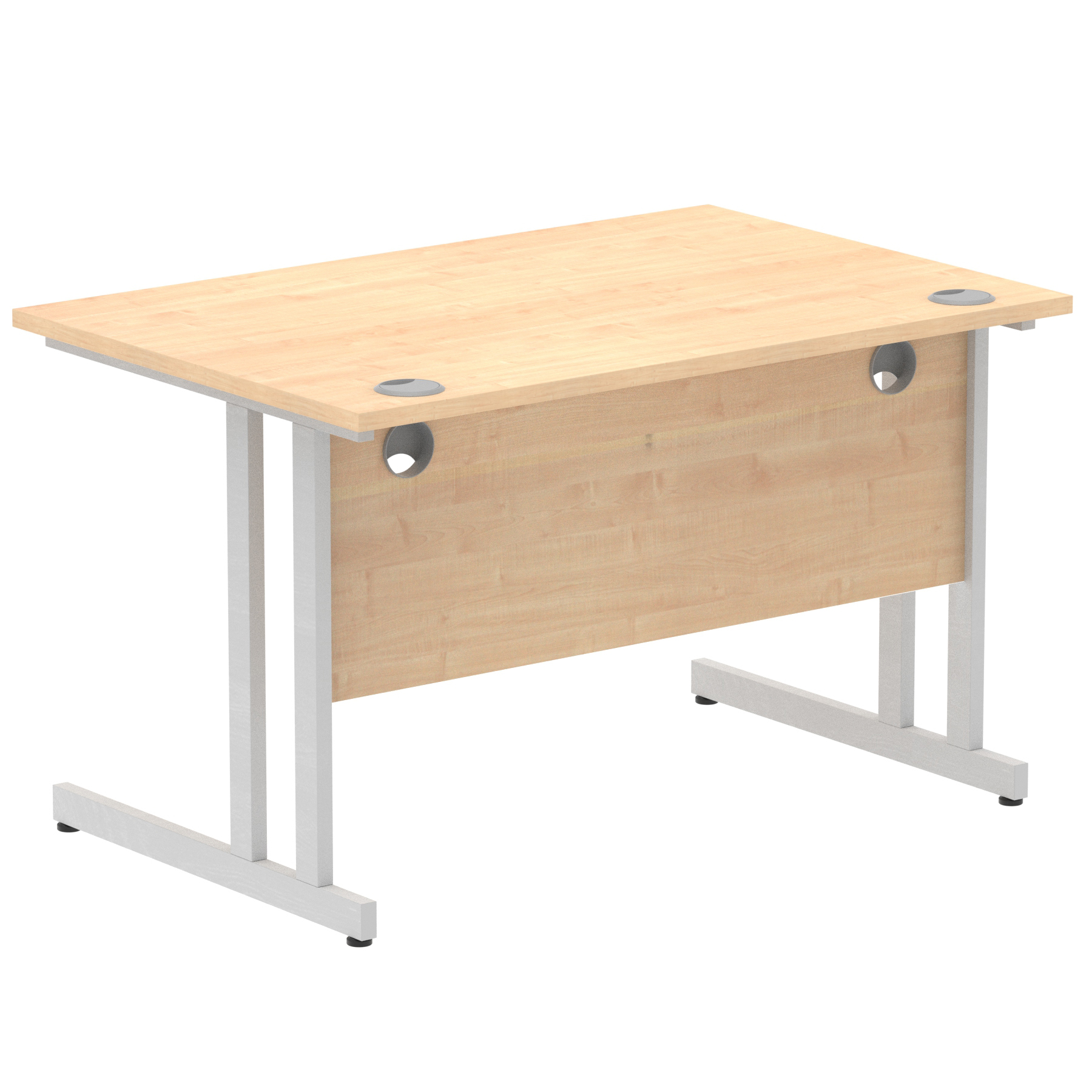 Maple / Silver Frame