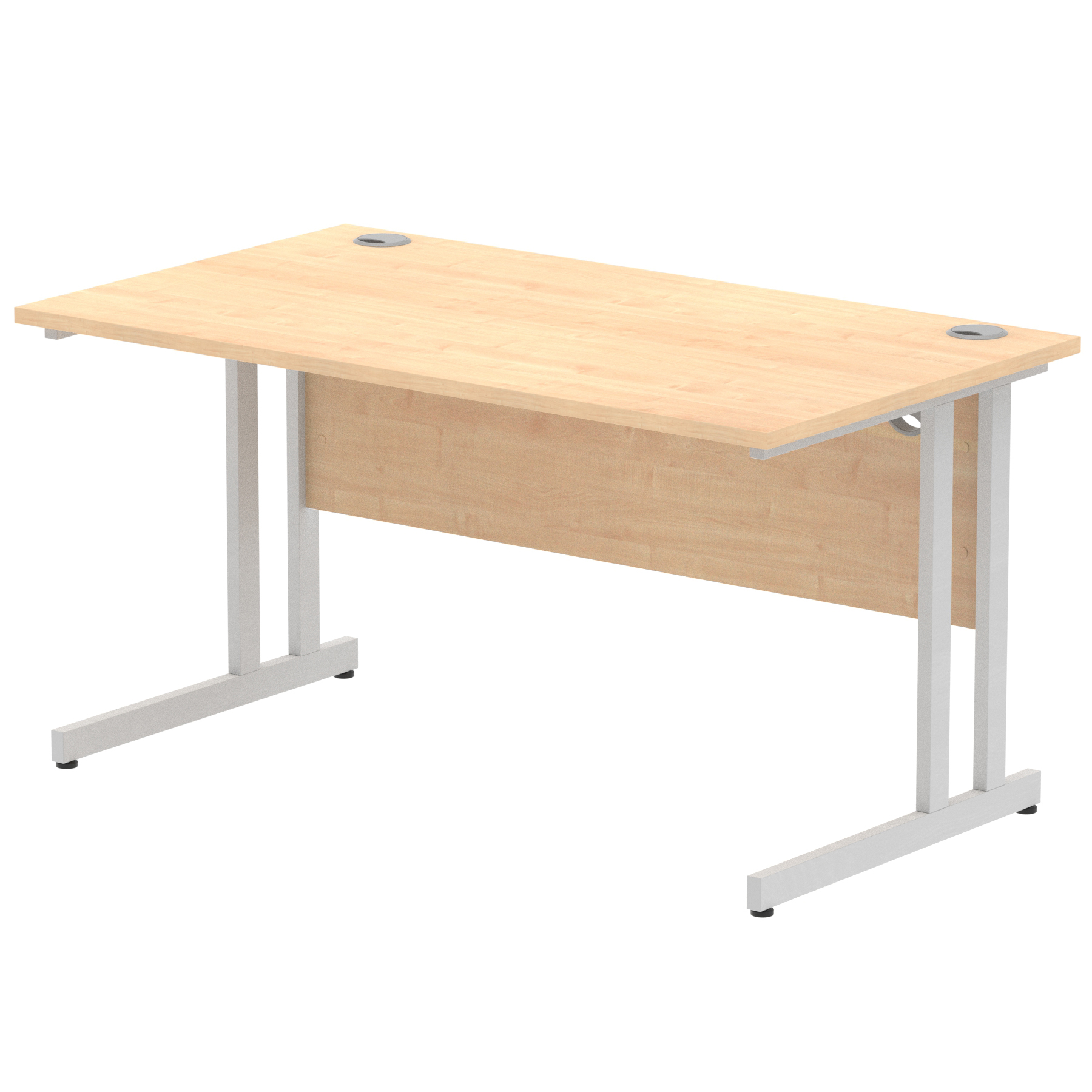 Maple / Silver Frame