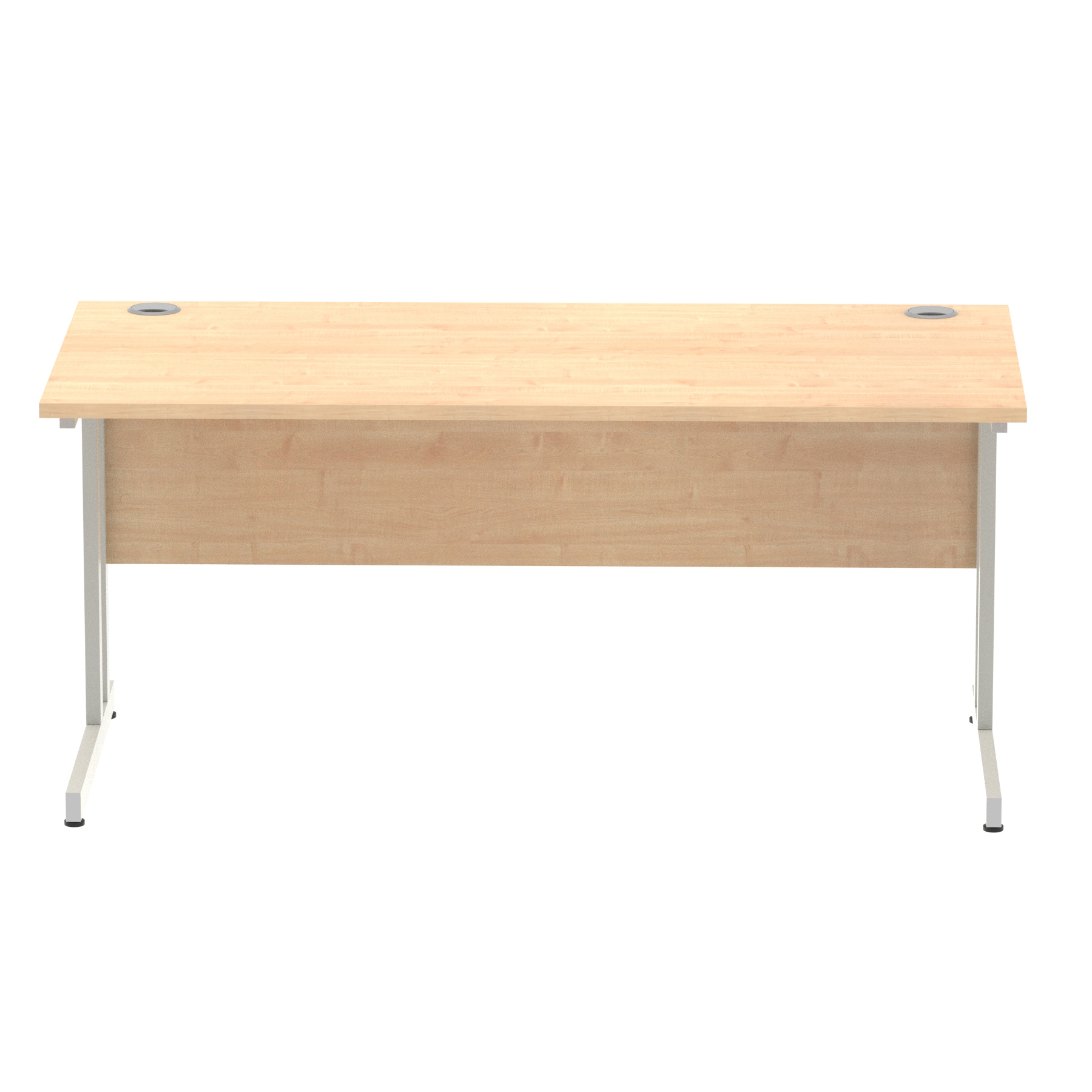 Maple / Silver Frame