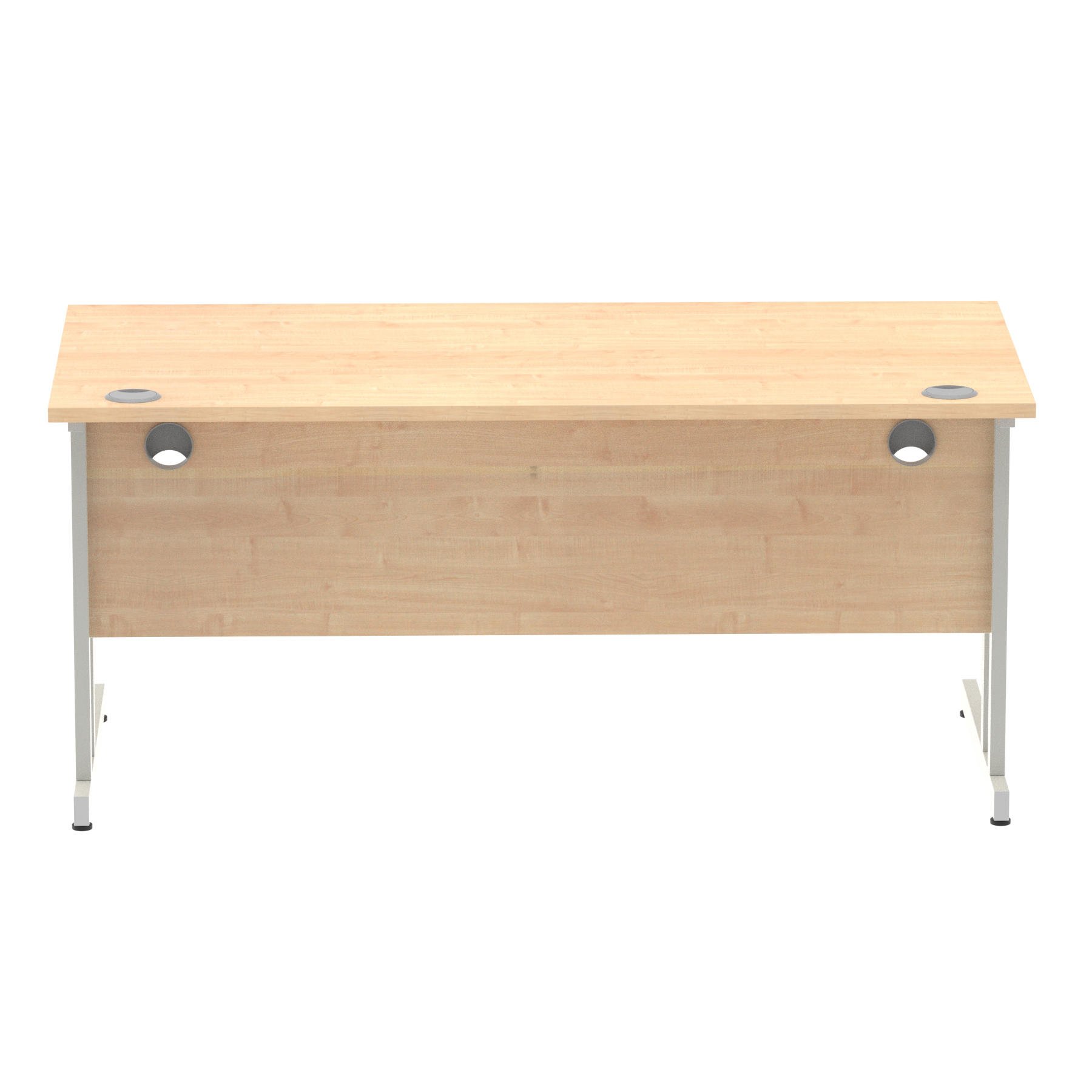 Maple / Silver Frame
