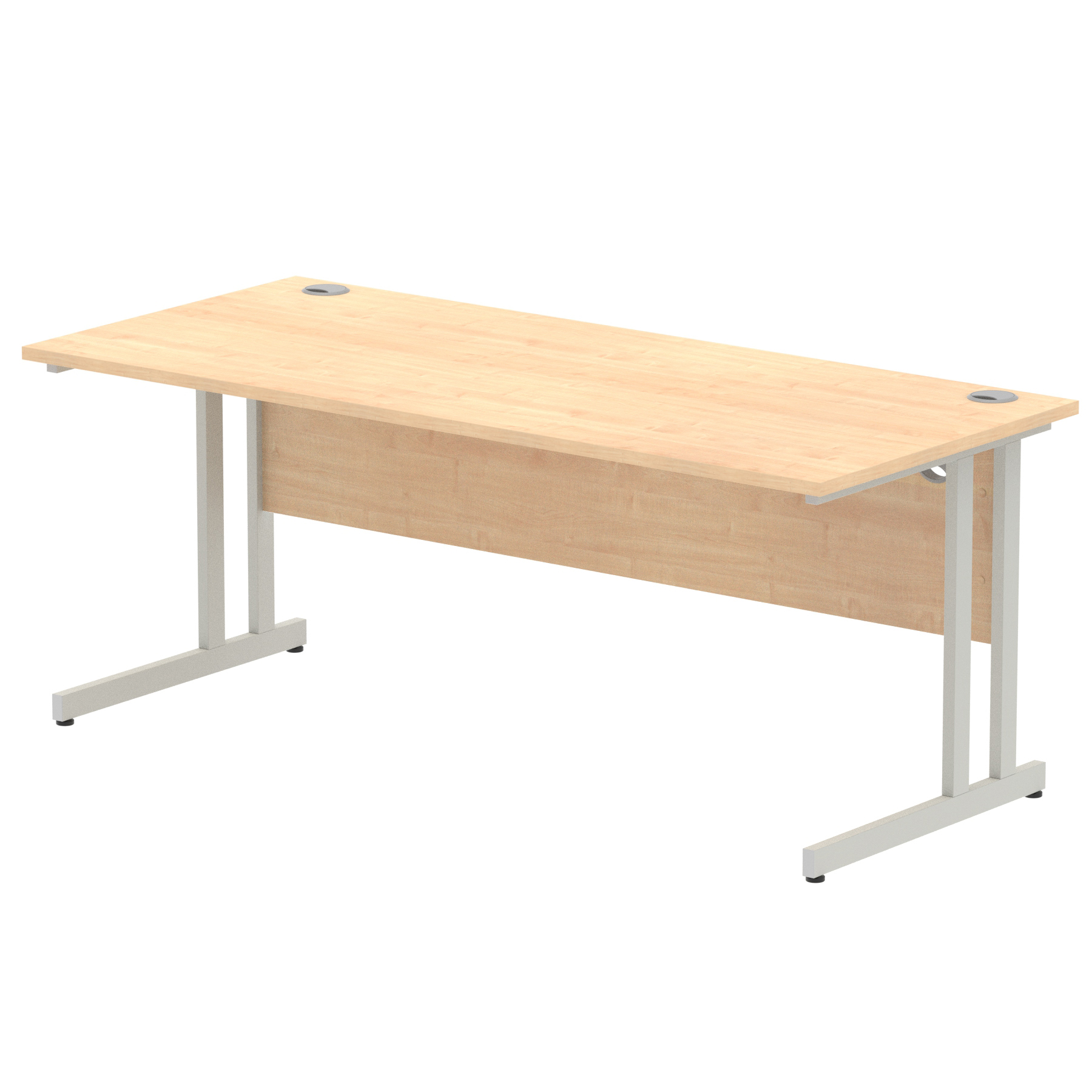 Maple / Silver Frame