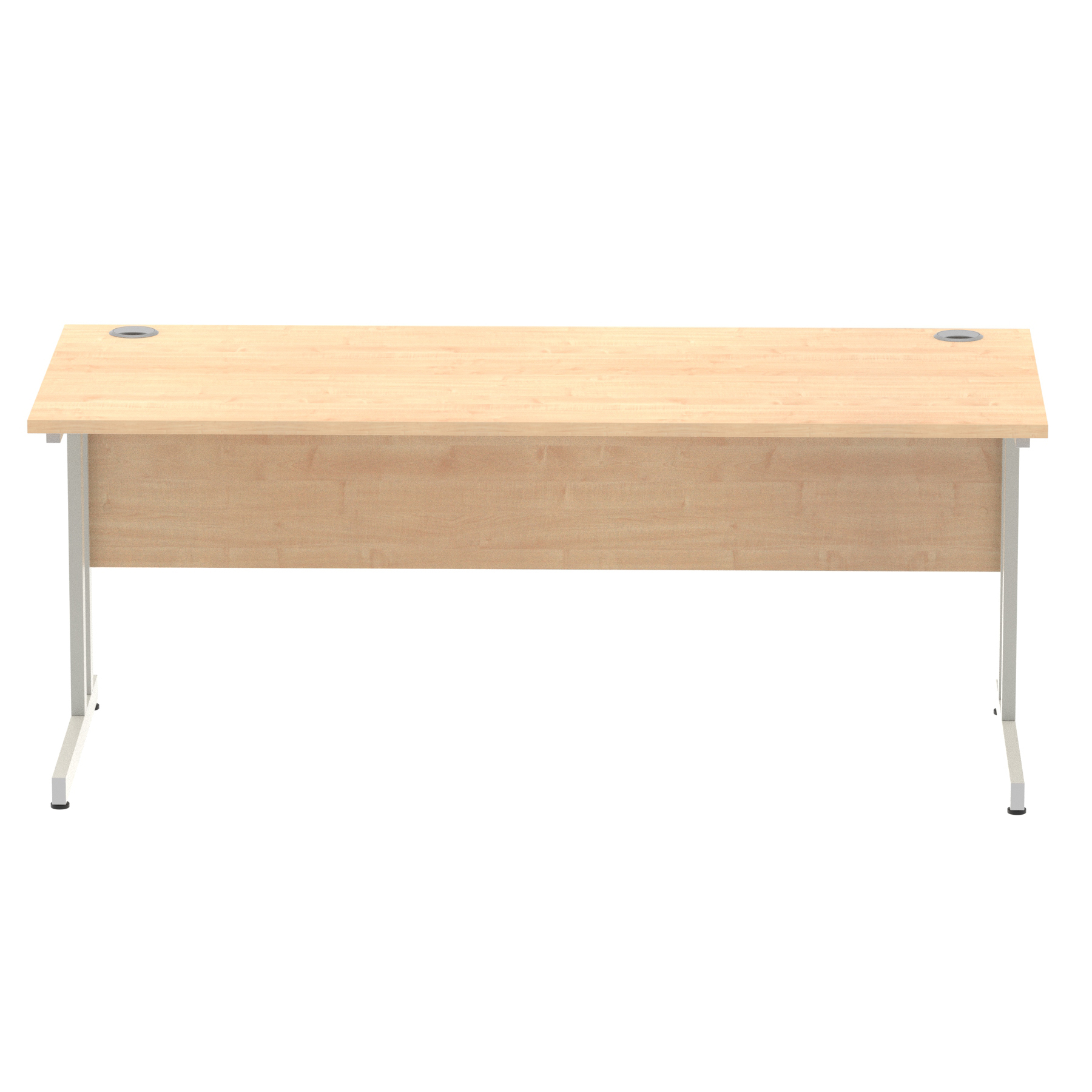 Maple / Silver Frame