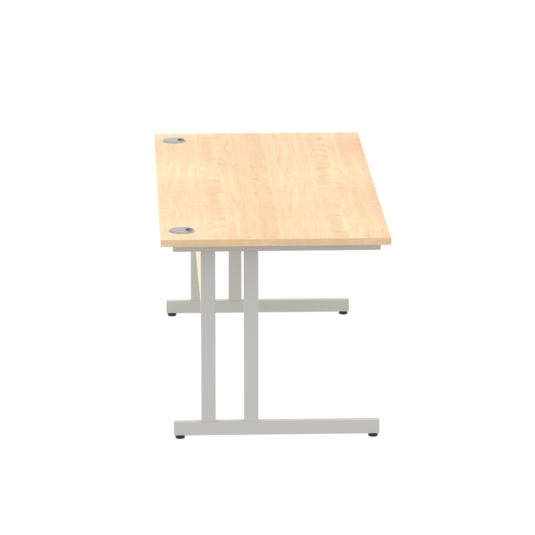 Maple / Silver Frame