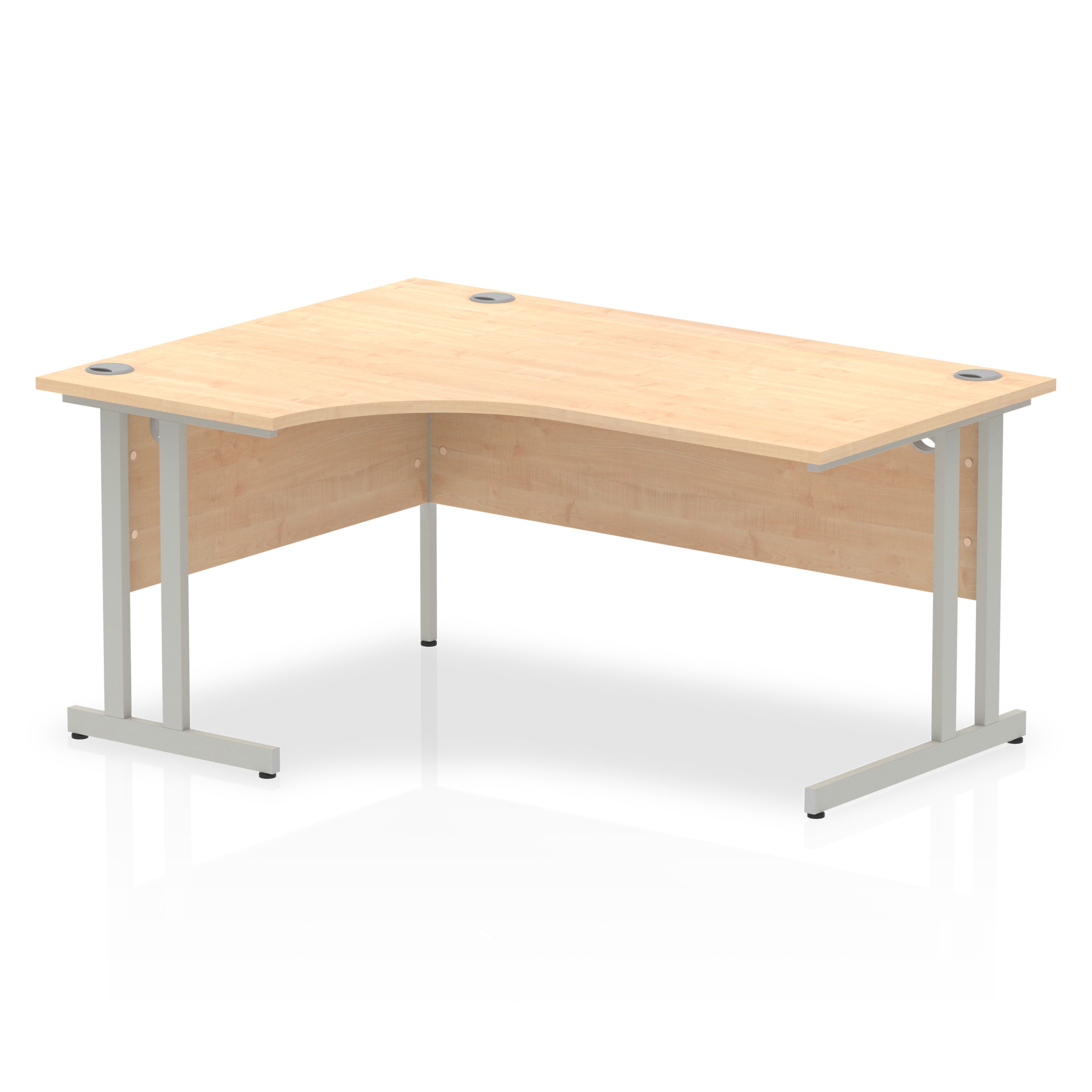 Maple / Silver Frame