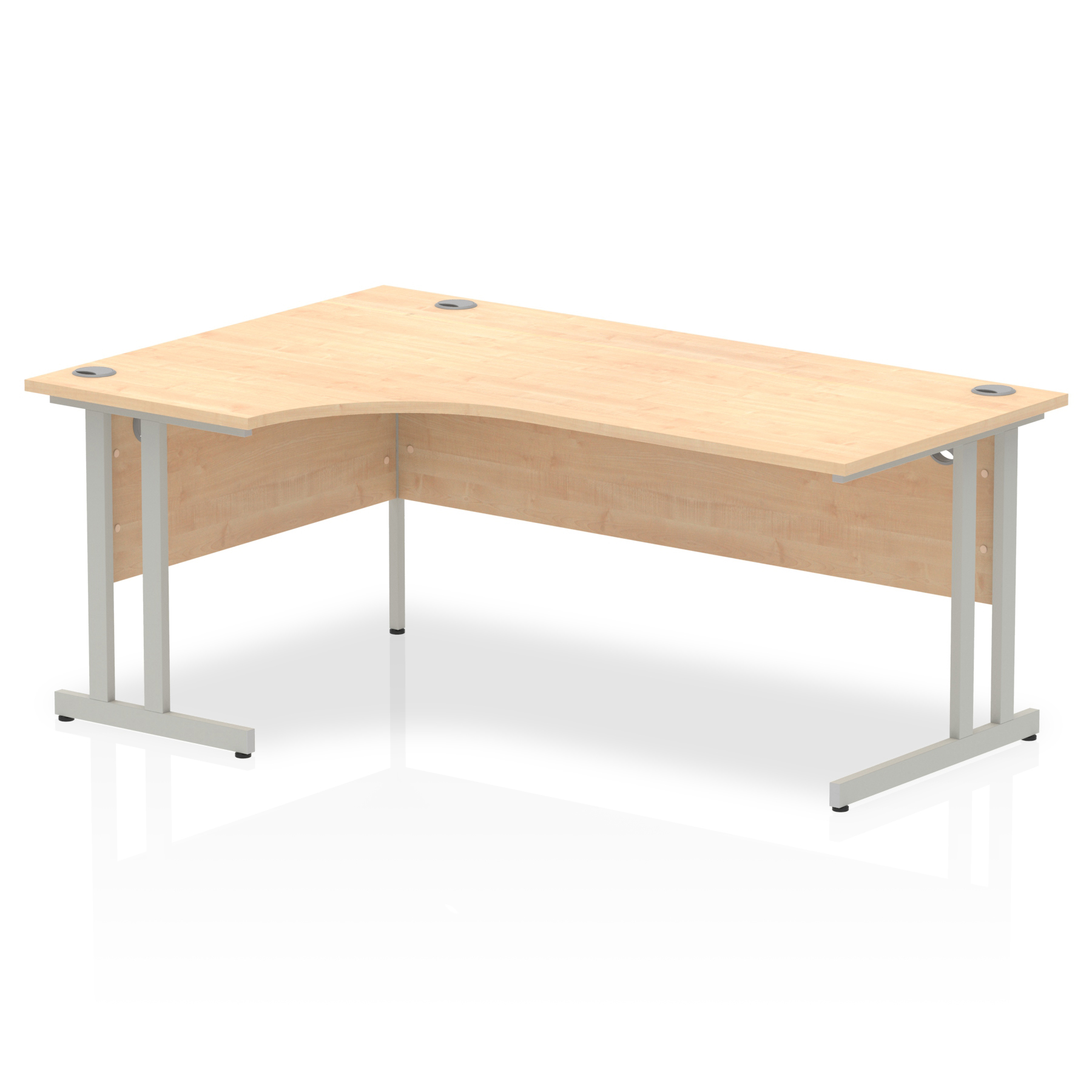 Maple / Silver Frame