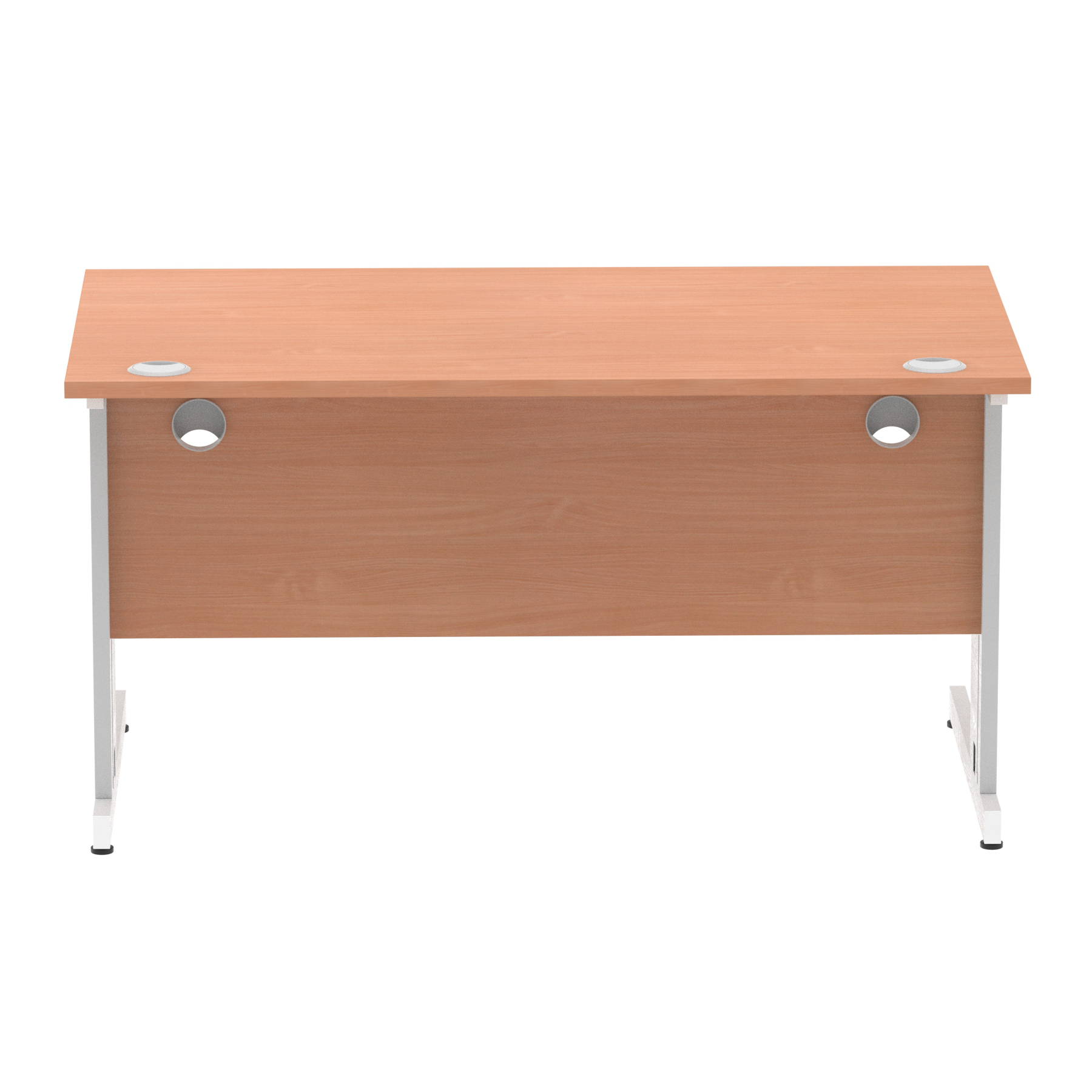 Beech / Silver Frame