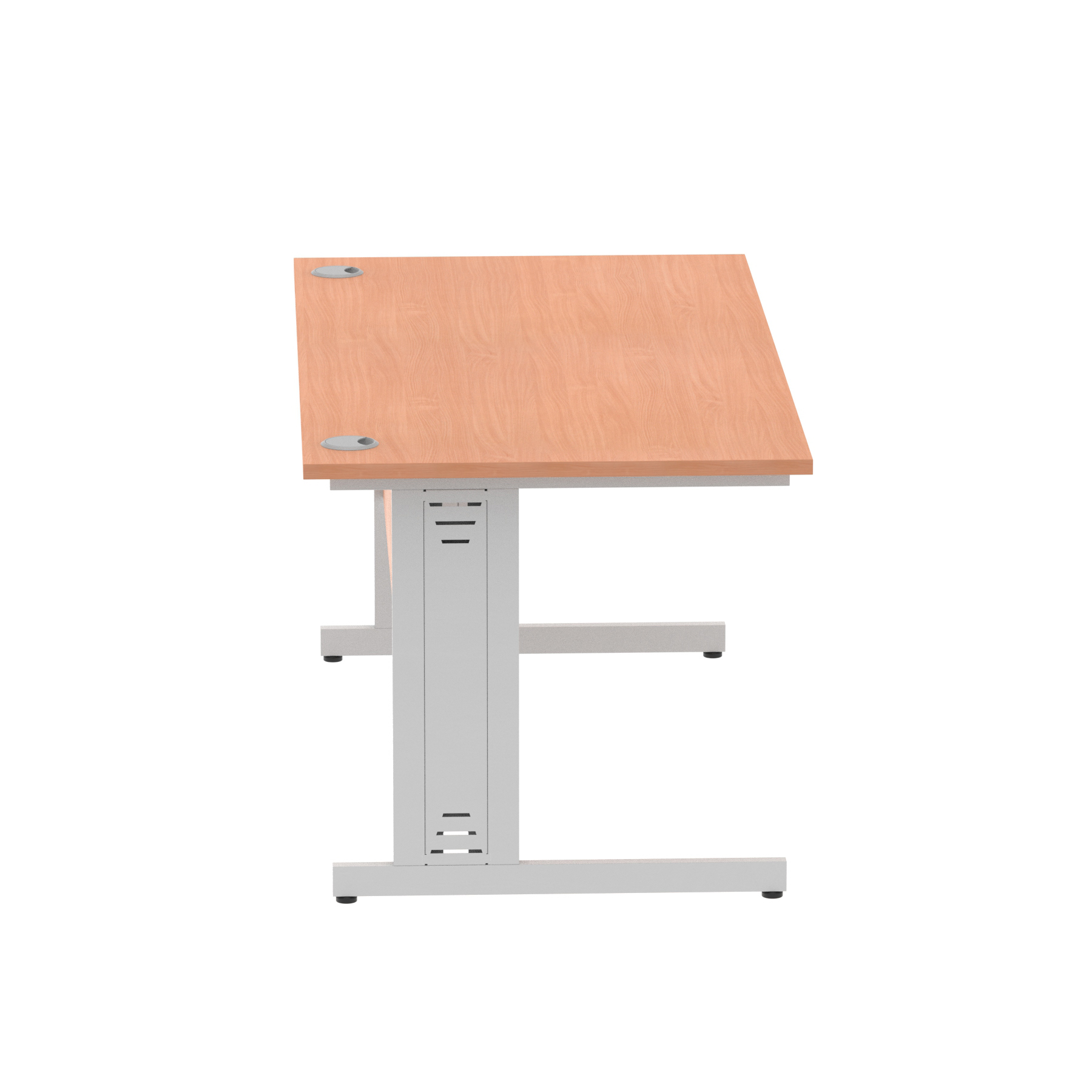 Beech / Silver Frame