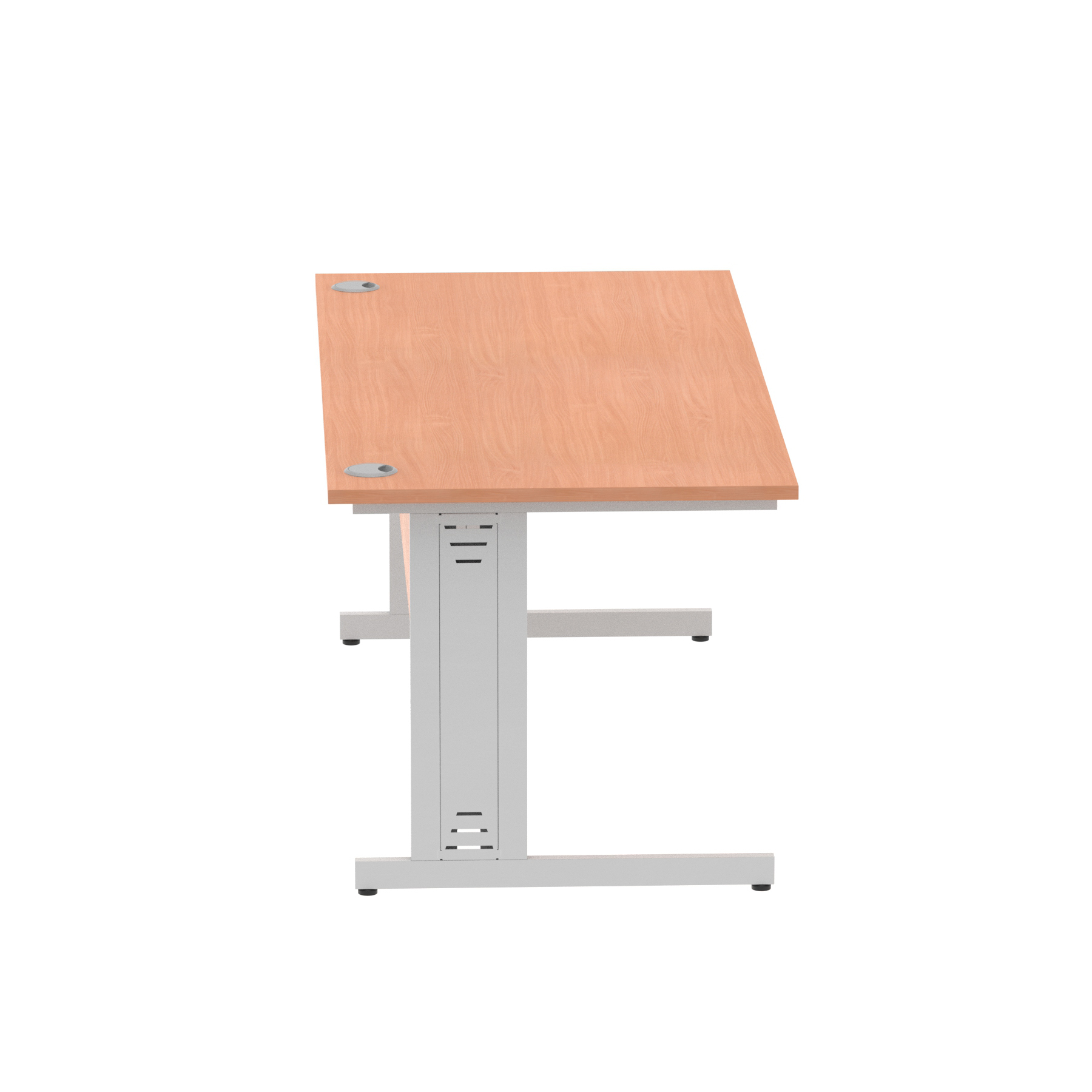 Beech / Silver Frame