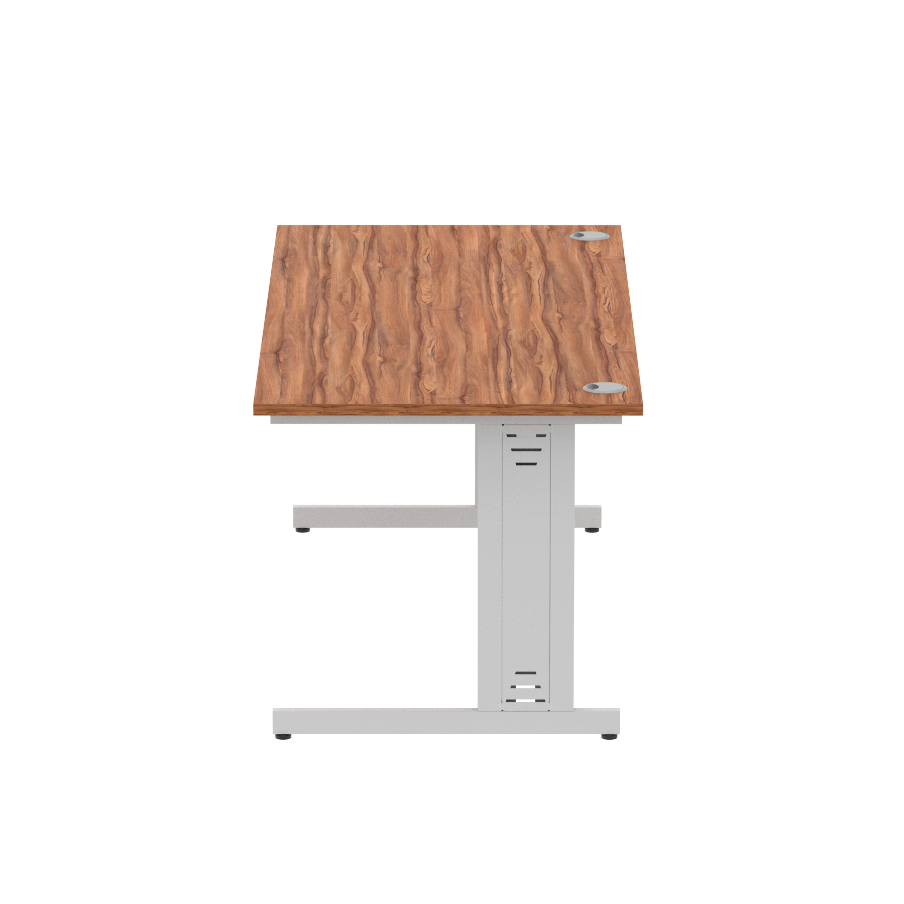 Walnut / Silver Frame