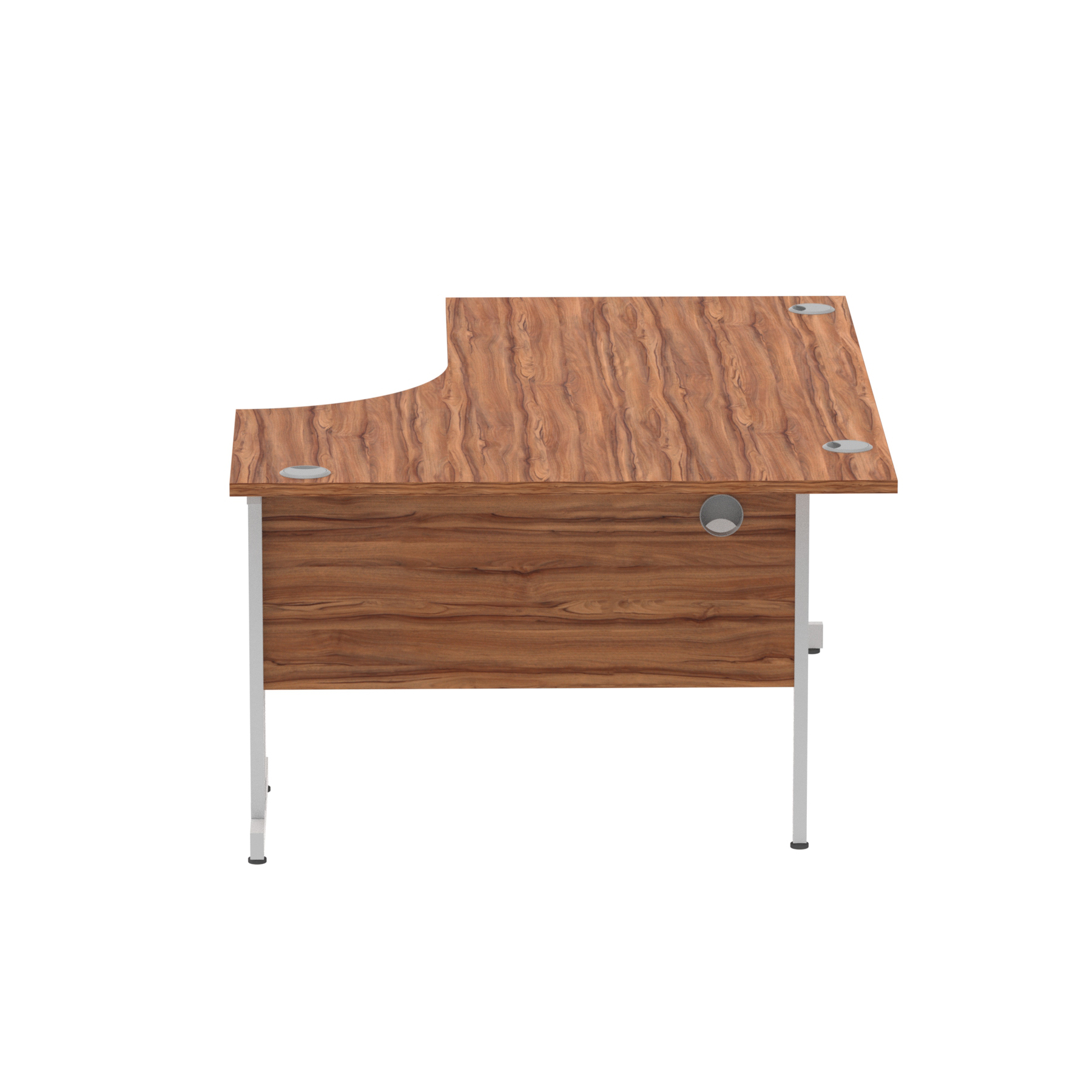 Walnut / Silver Frame