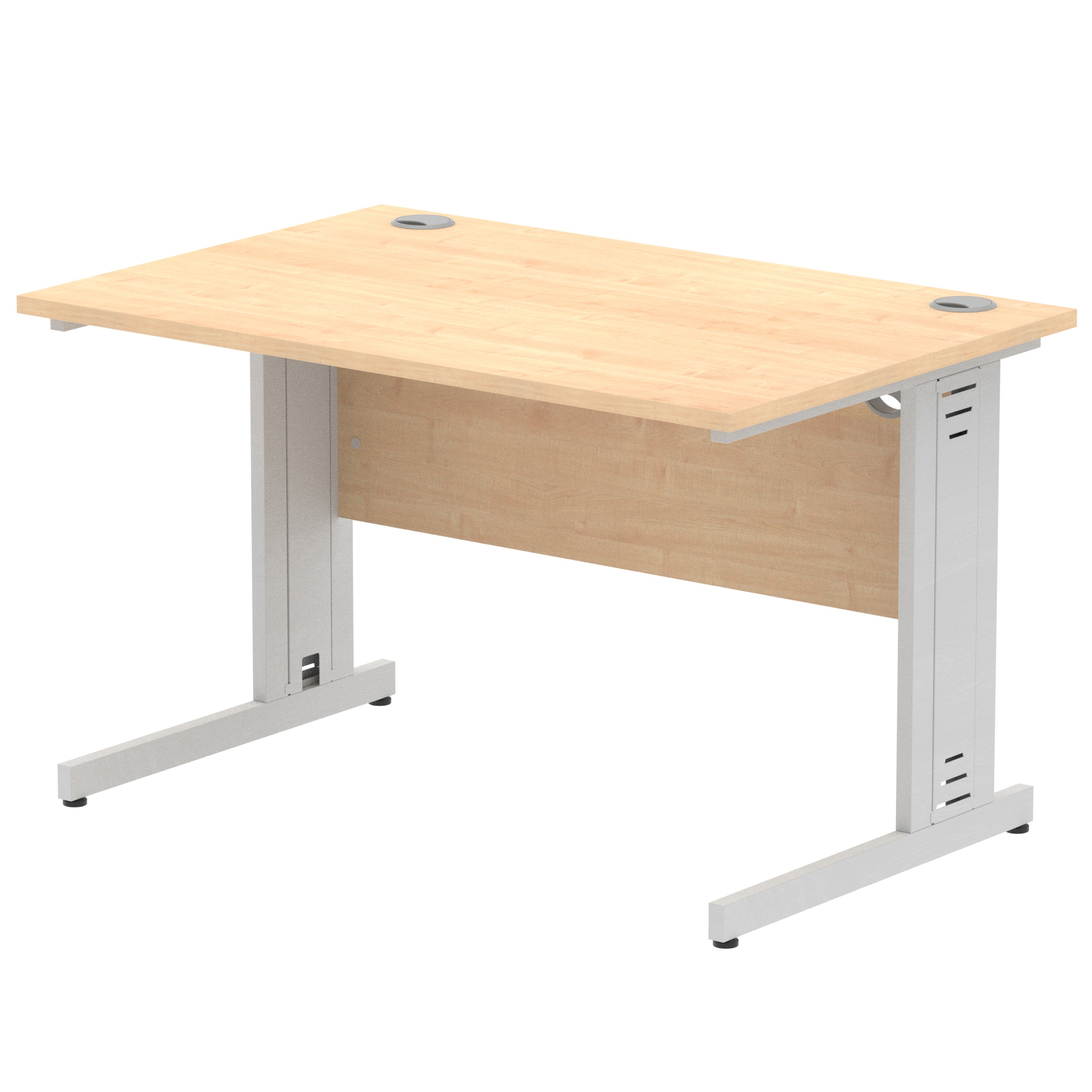 Maple / Silver Frame