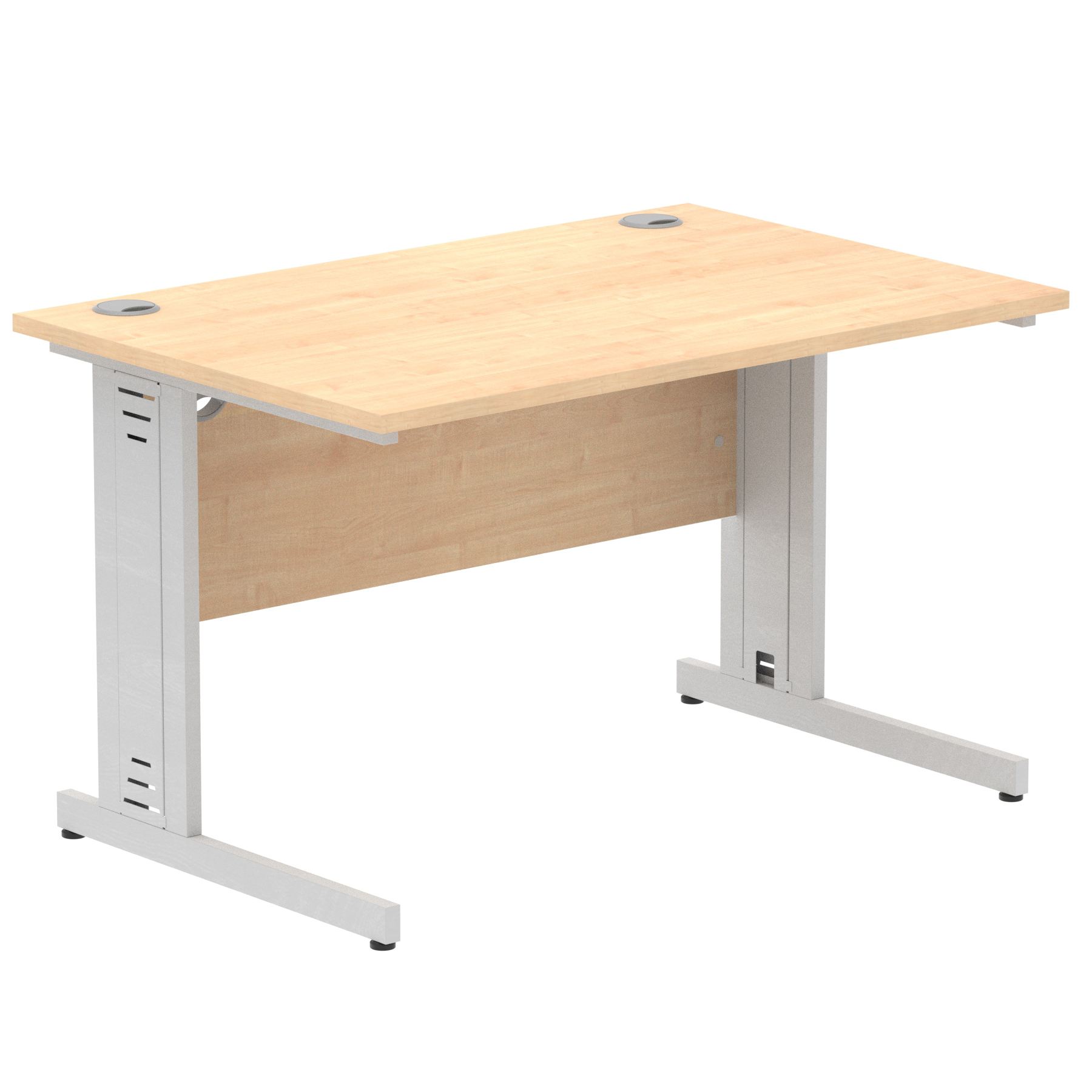 Maple / Silver Frame