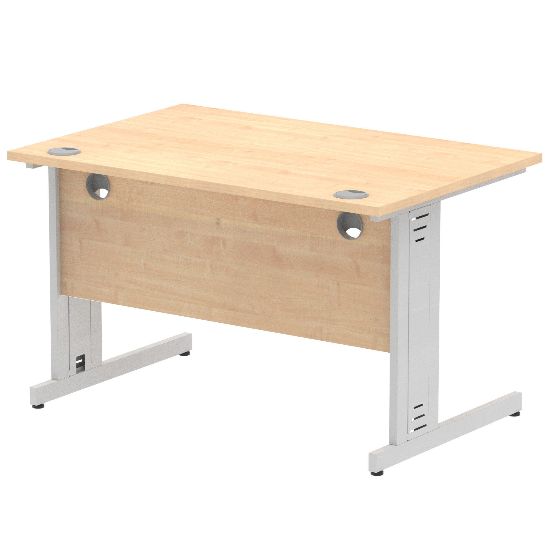 Maple / Silver Frame