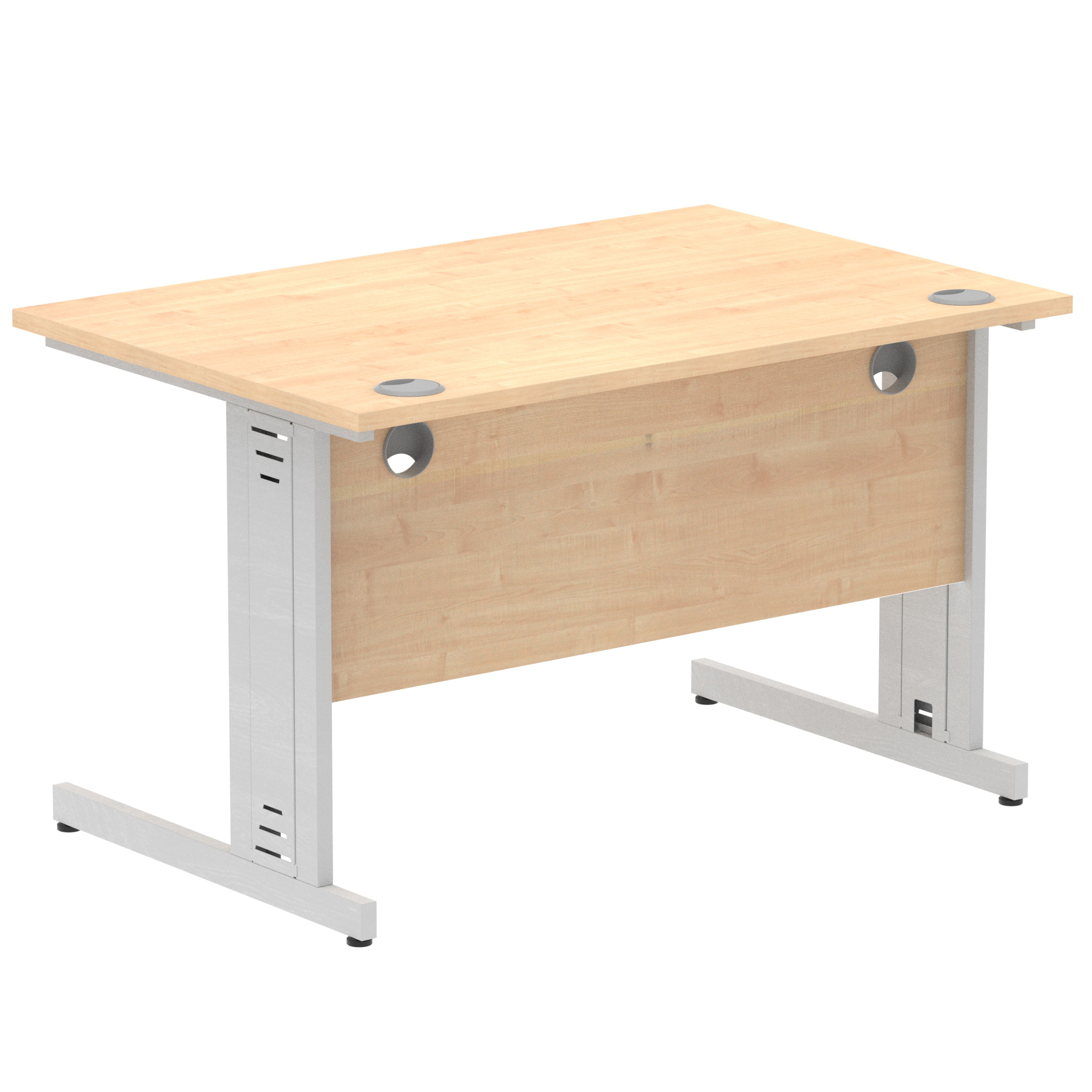 Maple / Silver Frame