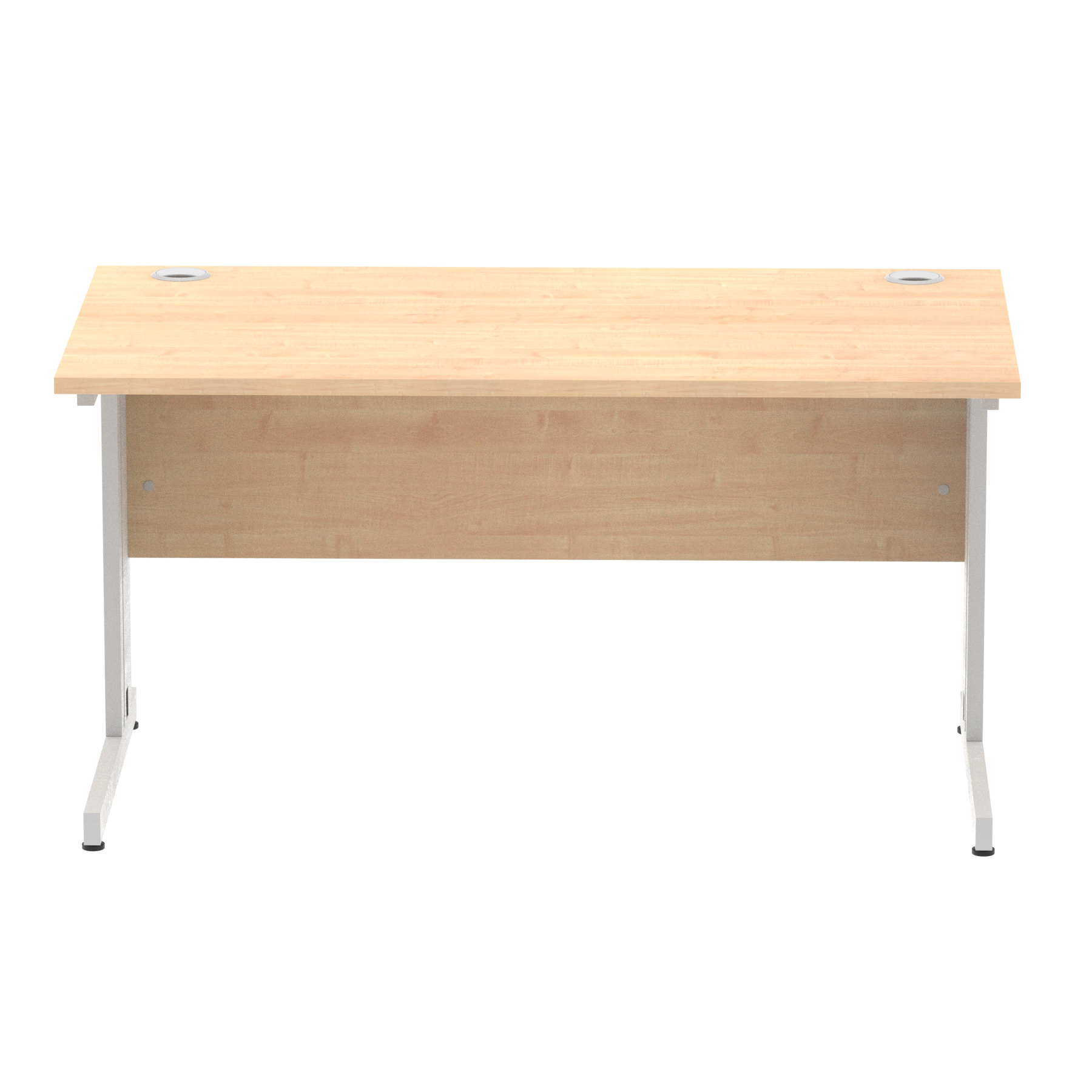 Maple / Silver Frame