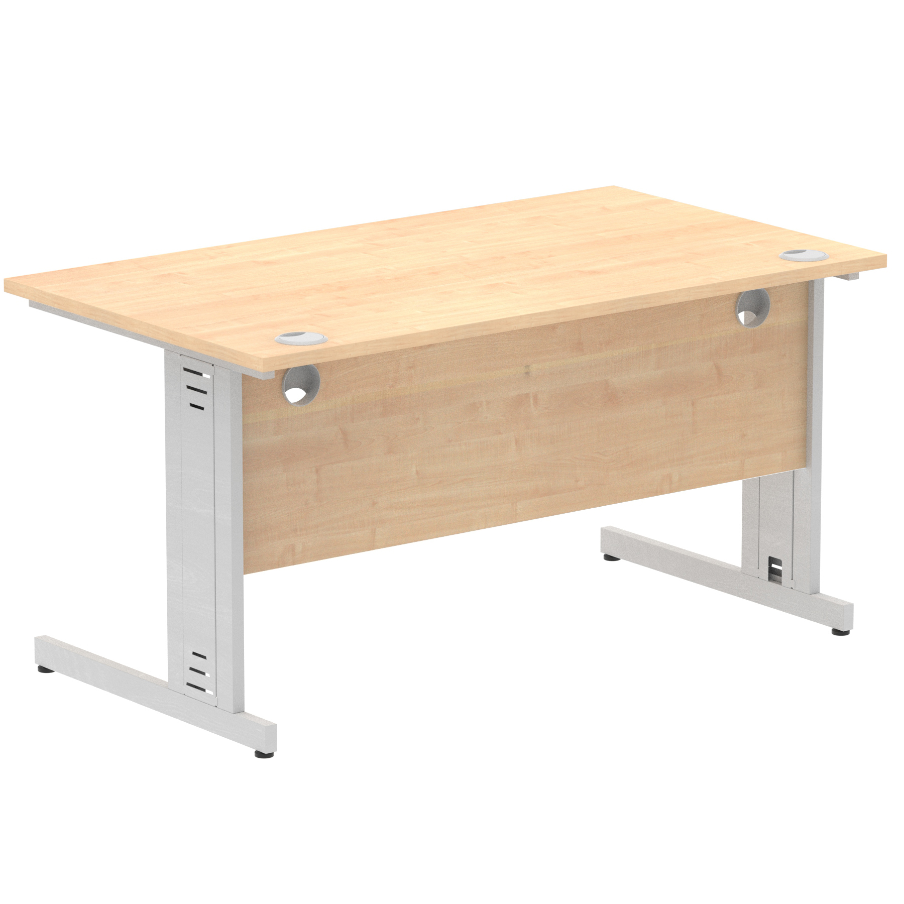Maple / Silver Frame