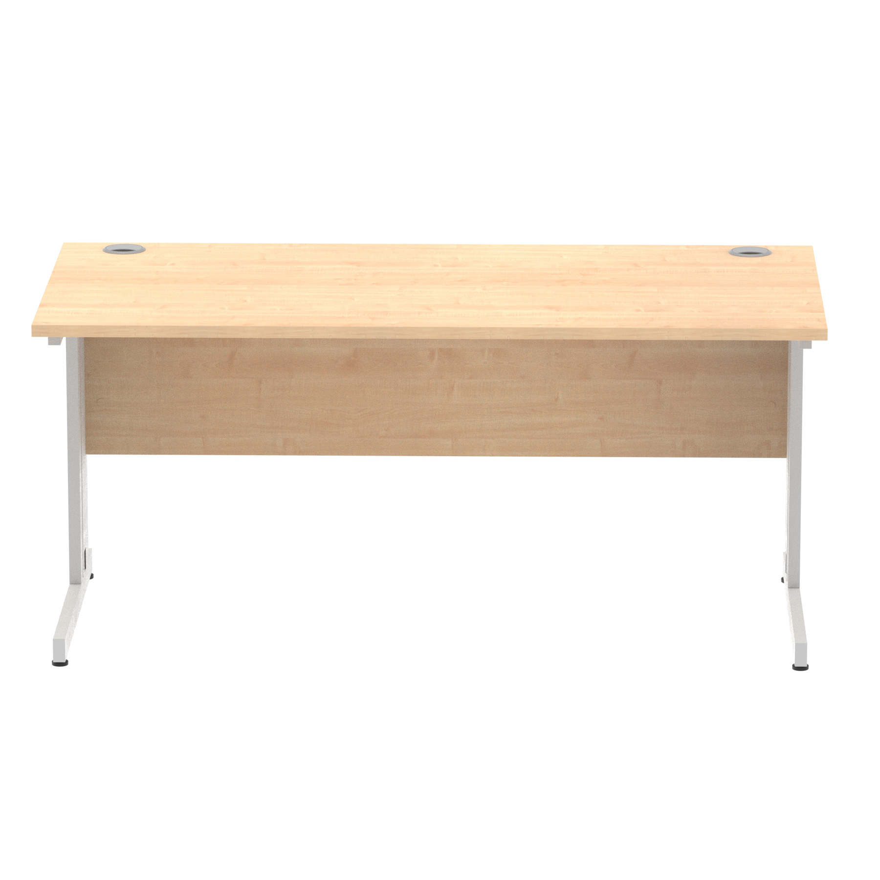 Maple / Silver Frame