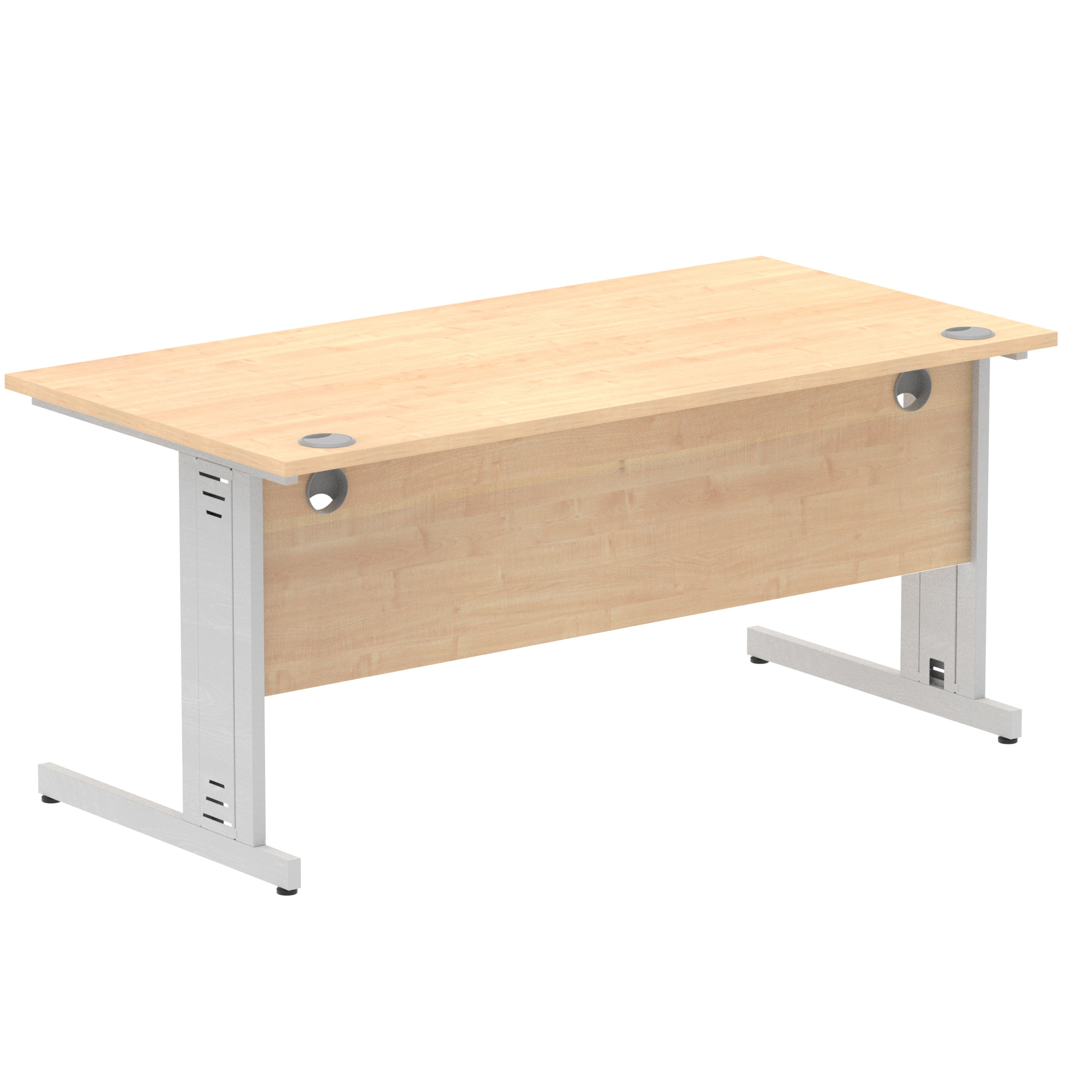 Maple / Silver Frame