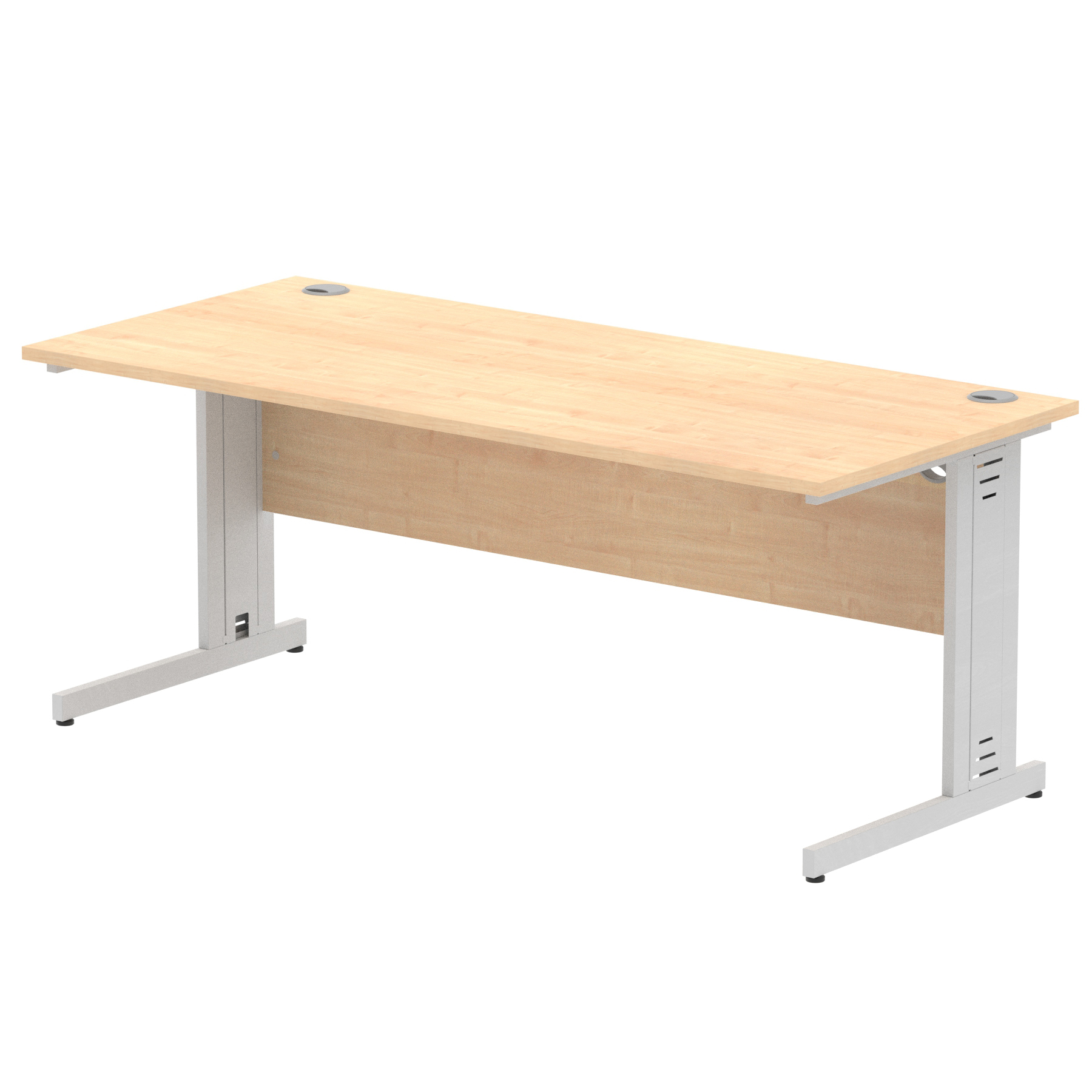 Maple / Silver Frame