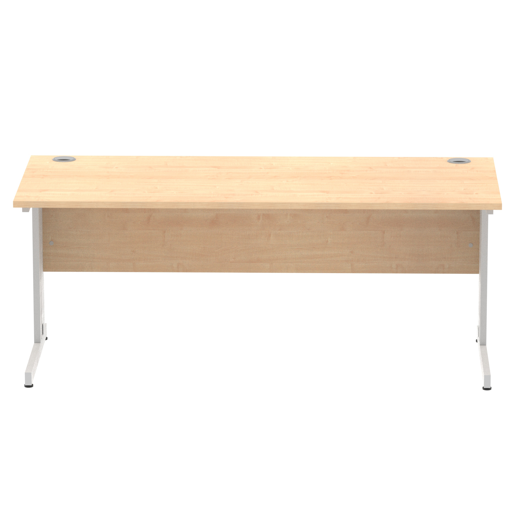 Maple / Silver Frame