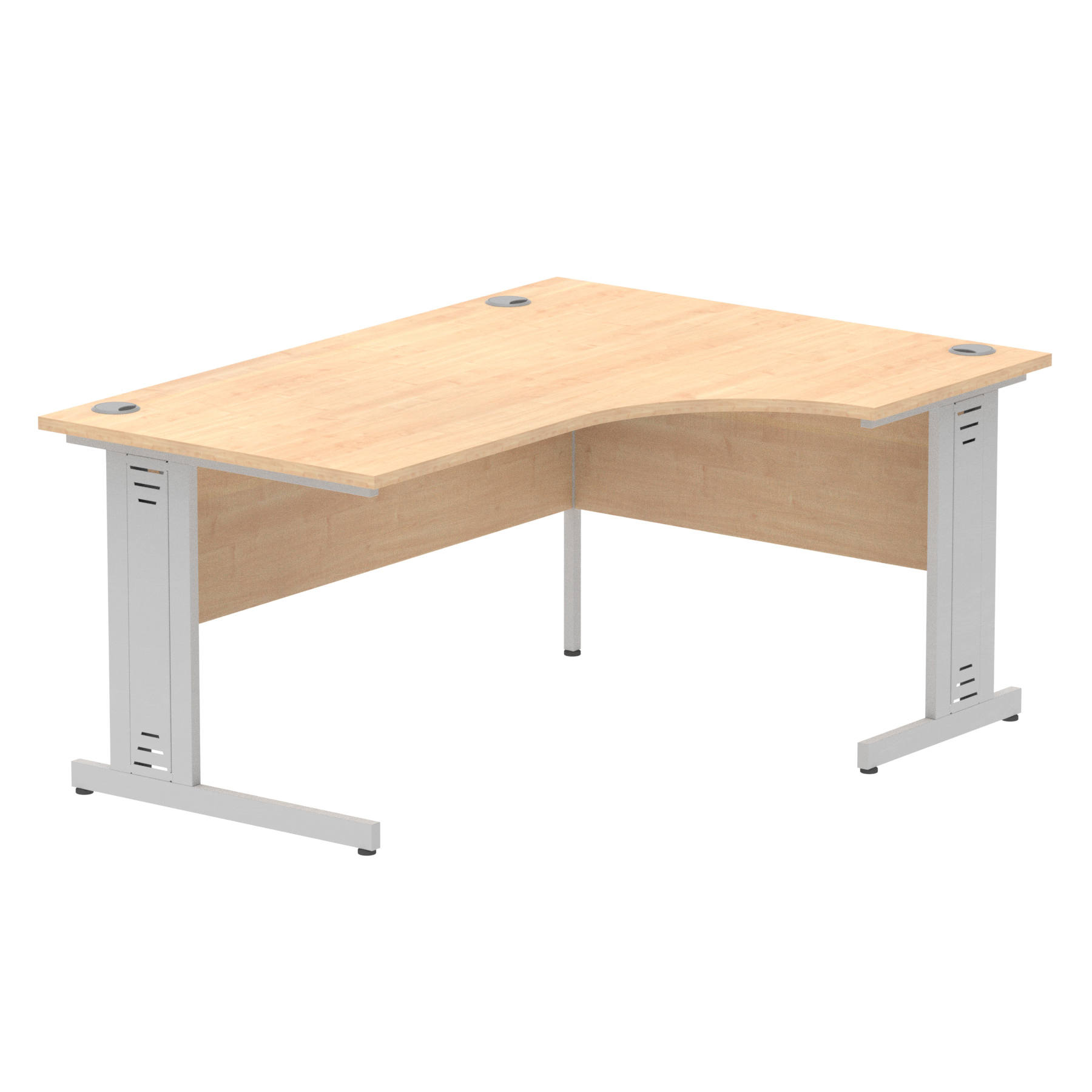 Maple / Silver Frame