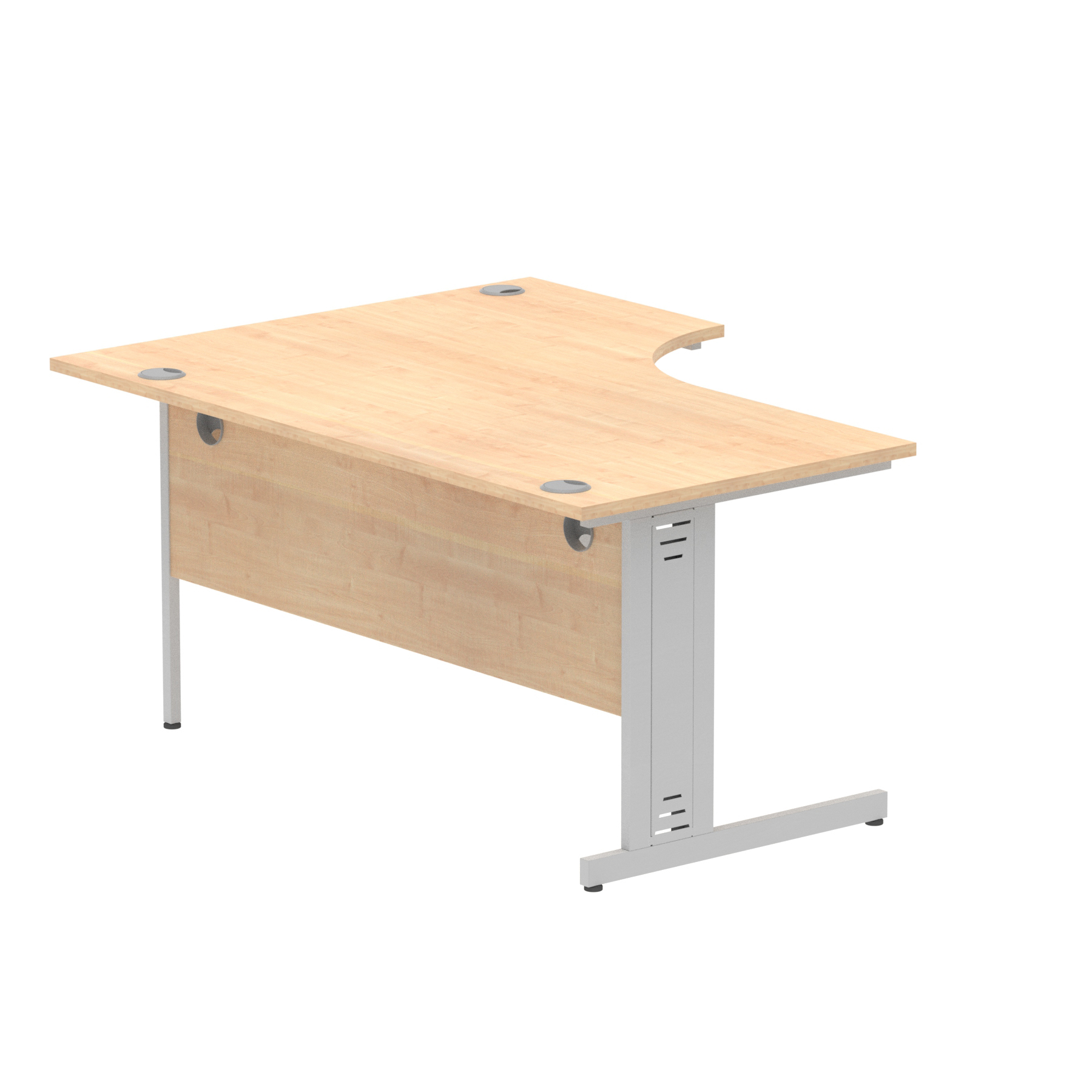 Maple / Silver Frame