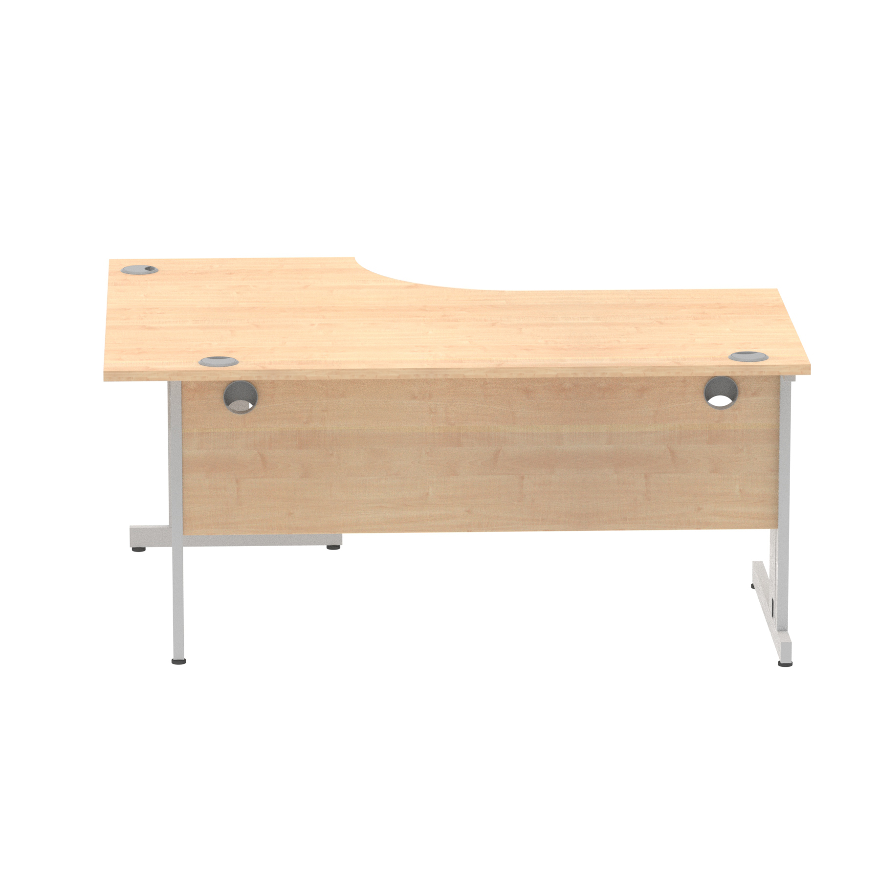 Maple / Silver Frame