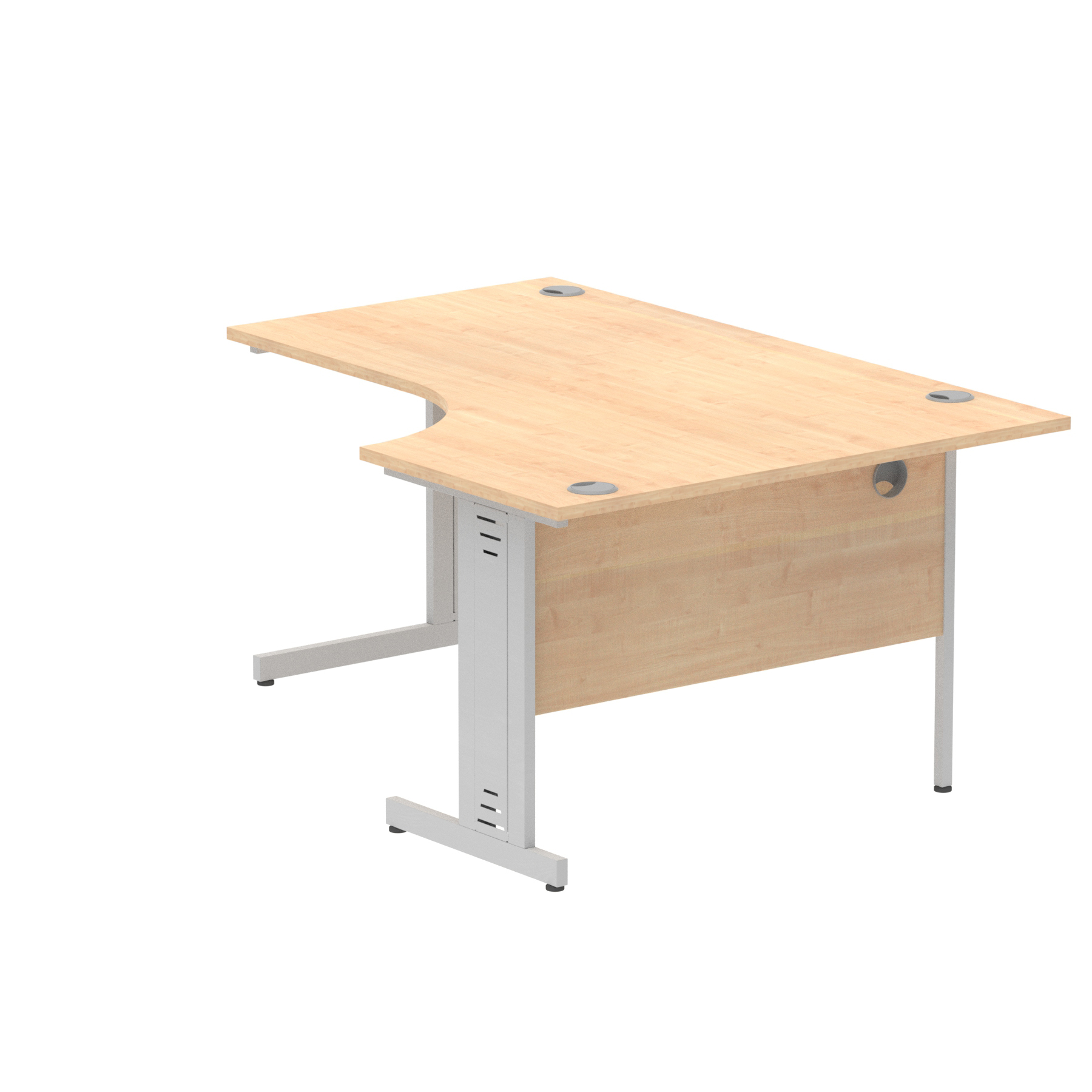 Maple / Silver Frame